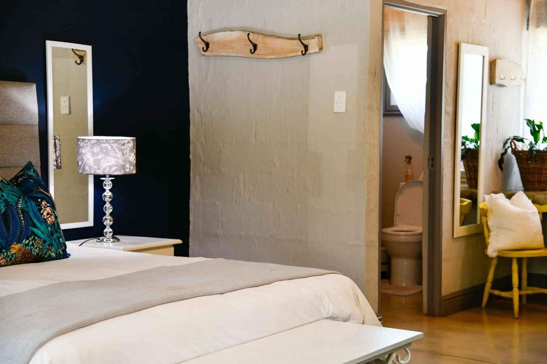 Bed in Gowan Valley Guest Farm