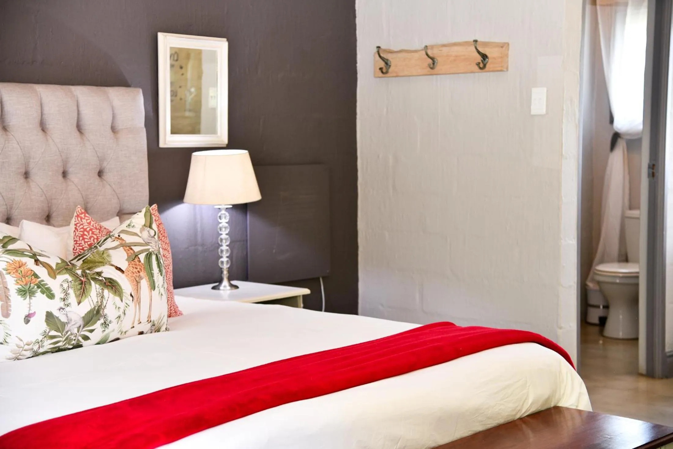 Bed in Gowan Valley Guest Farm