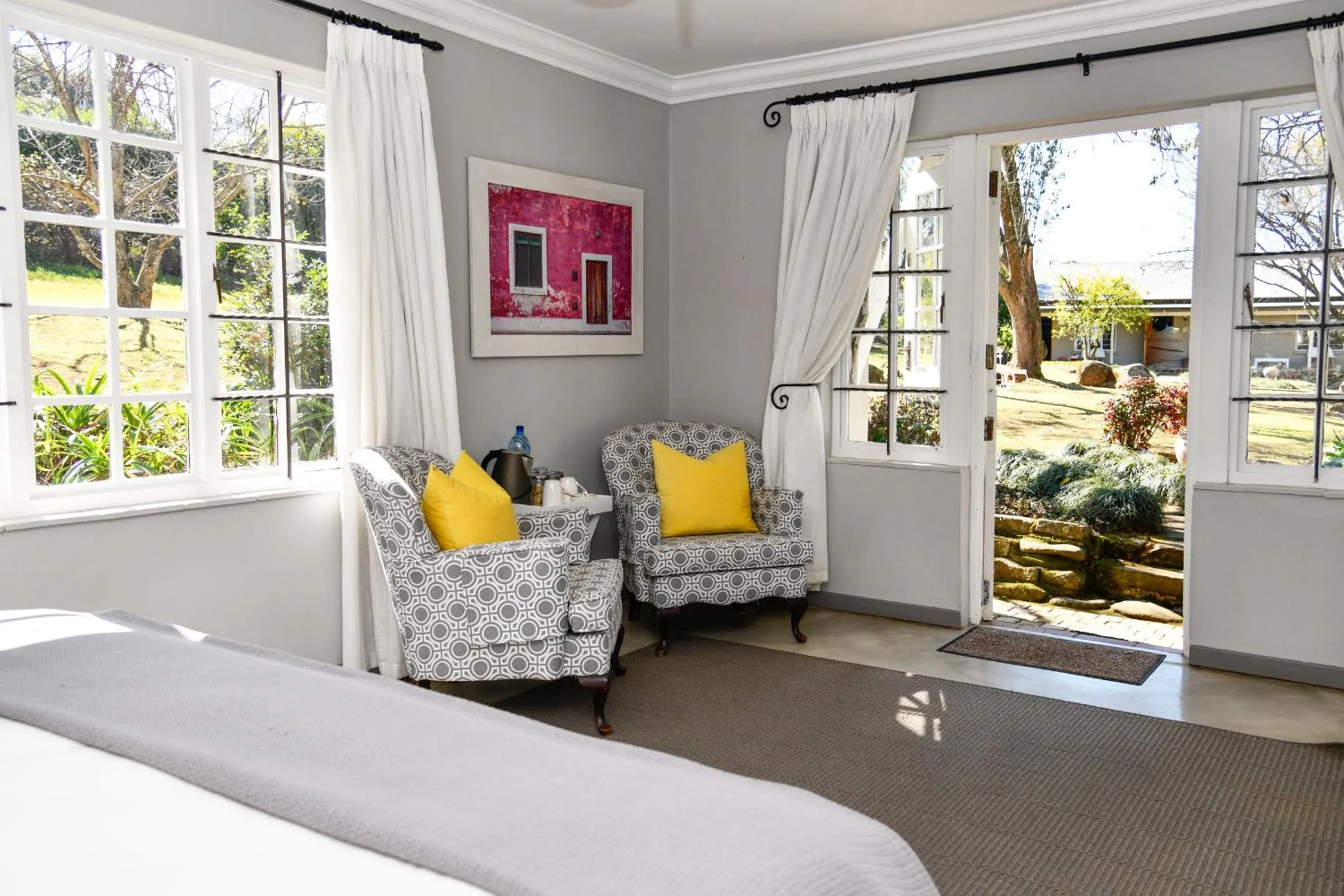 Bed in Gowan Valley Guest Farm