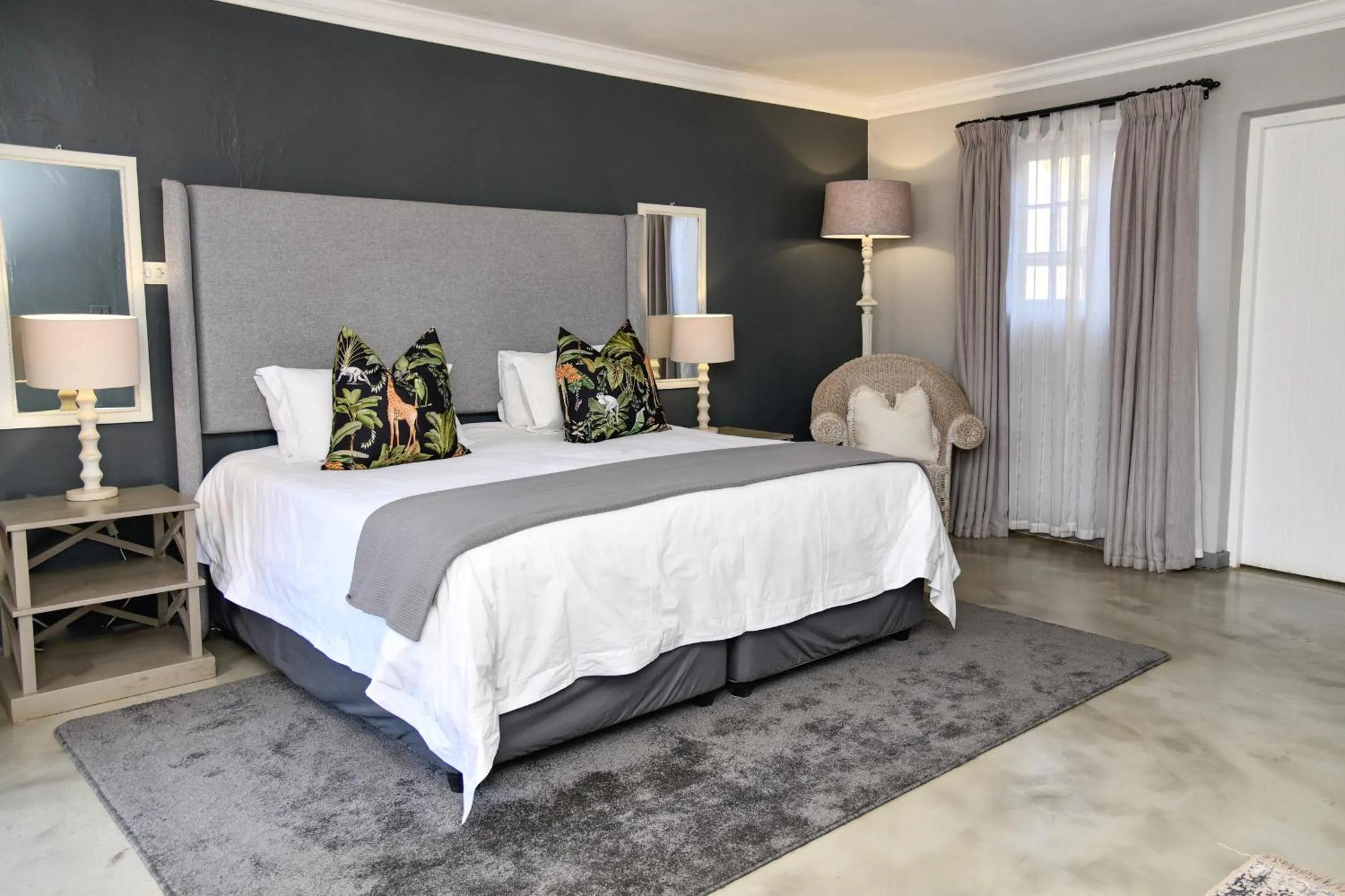 Bed in Gowan Valley Guest Farm