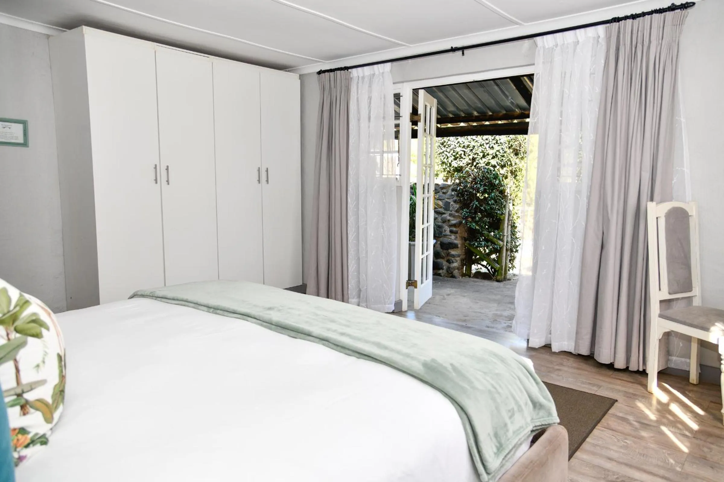 Bed in Gowan Valley Guest Farm