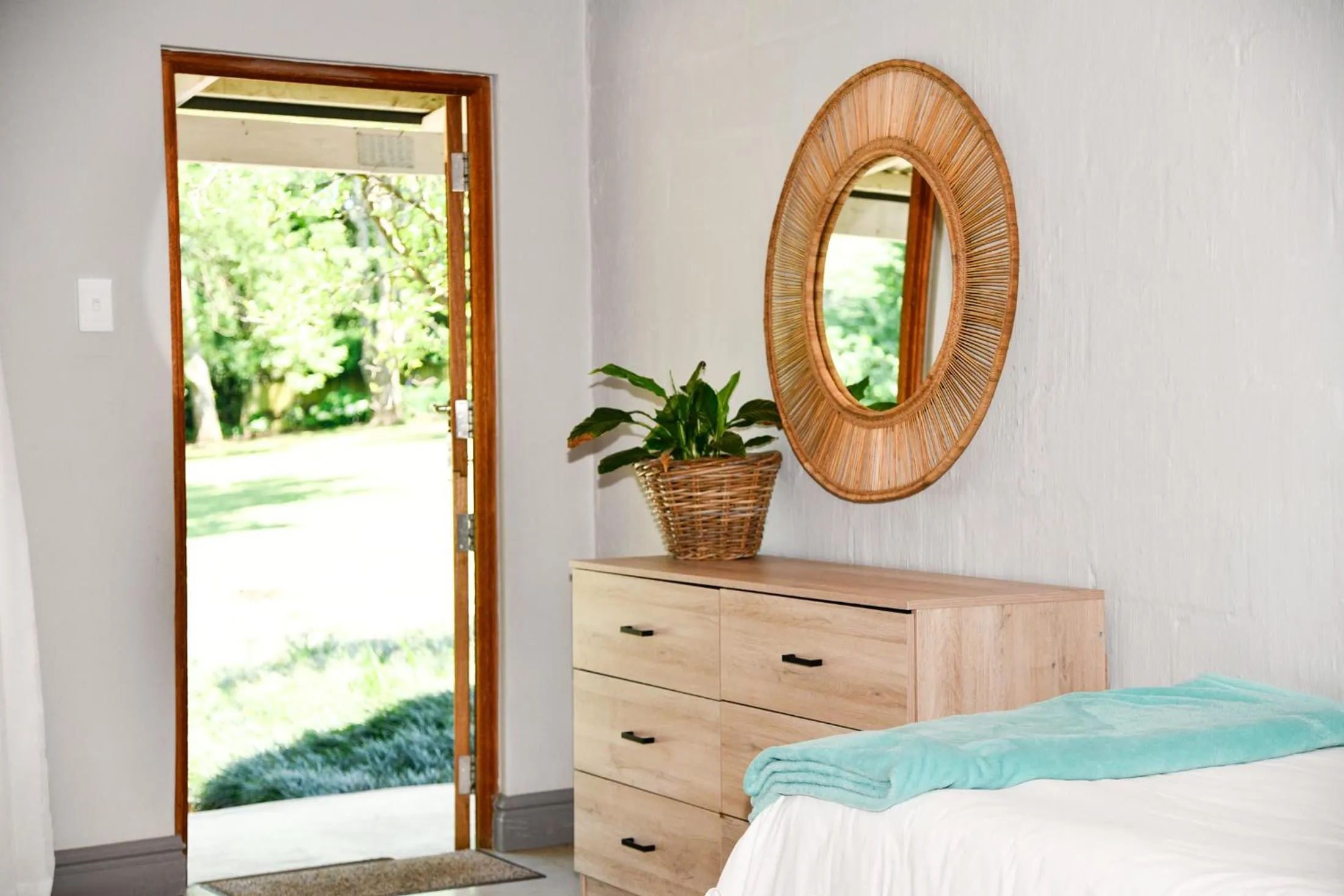 Bed in Gowan Valley Guest Farm