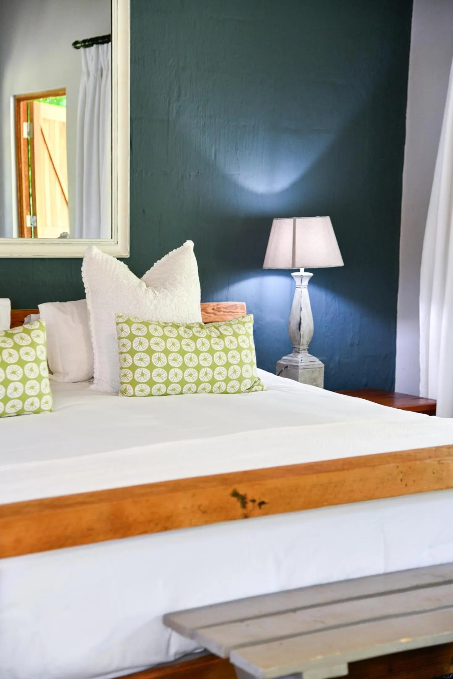 Bed in Gowan Valley Guest Farm