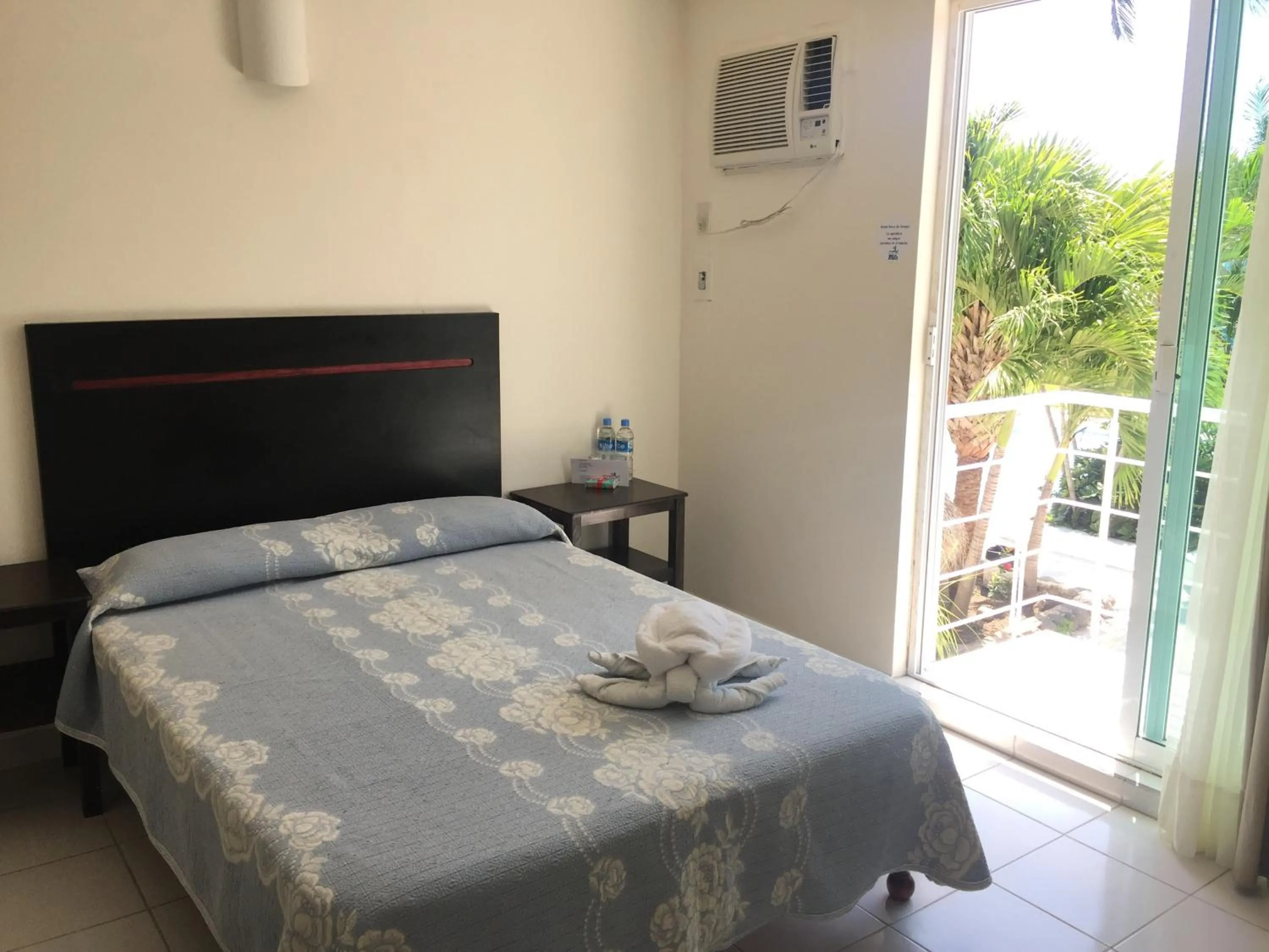 Bed in Hotel Boca de Ovejas