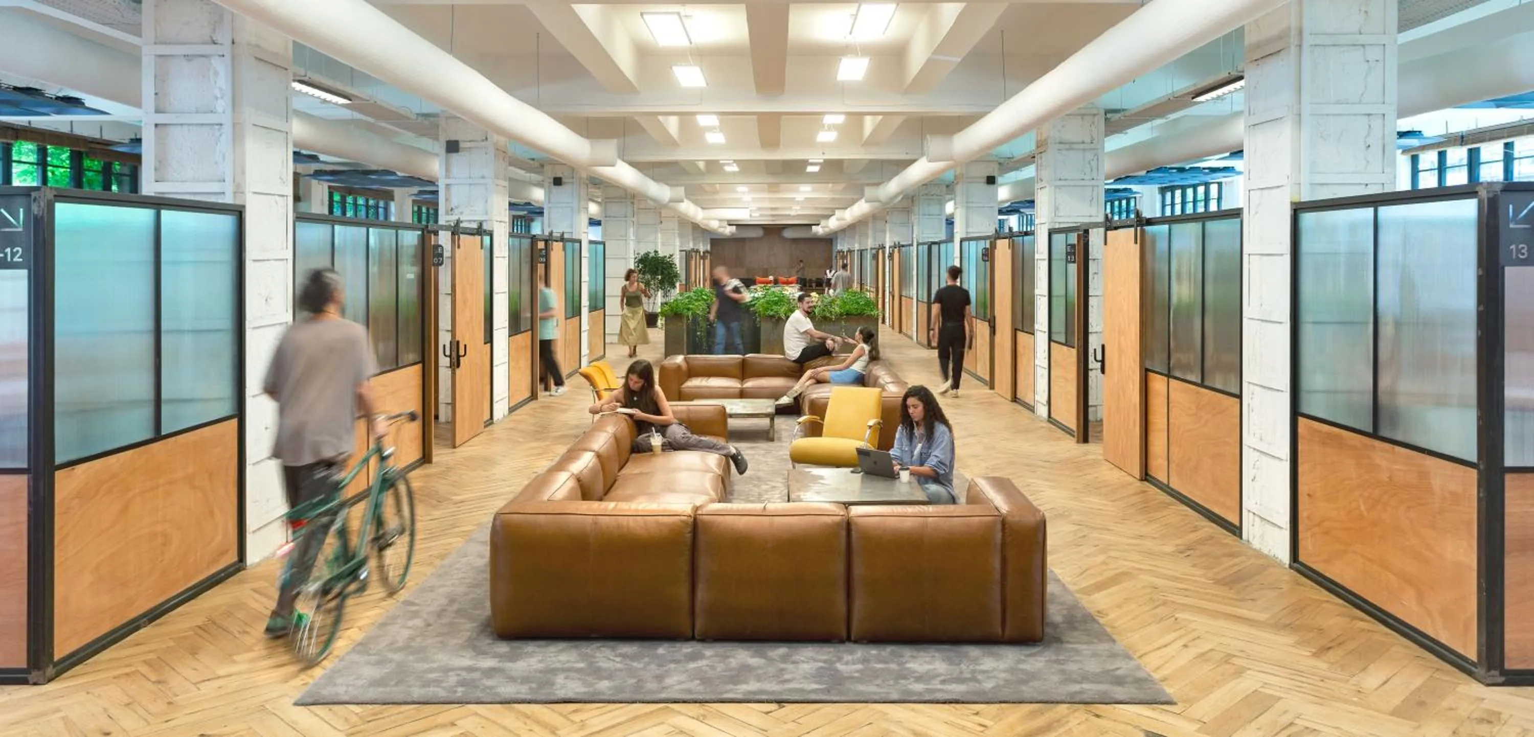 Seating area in Stamba Hotel