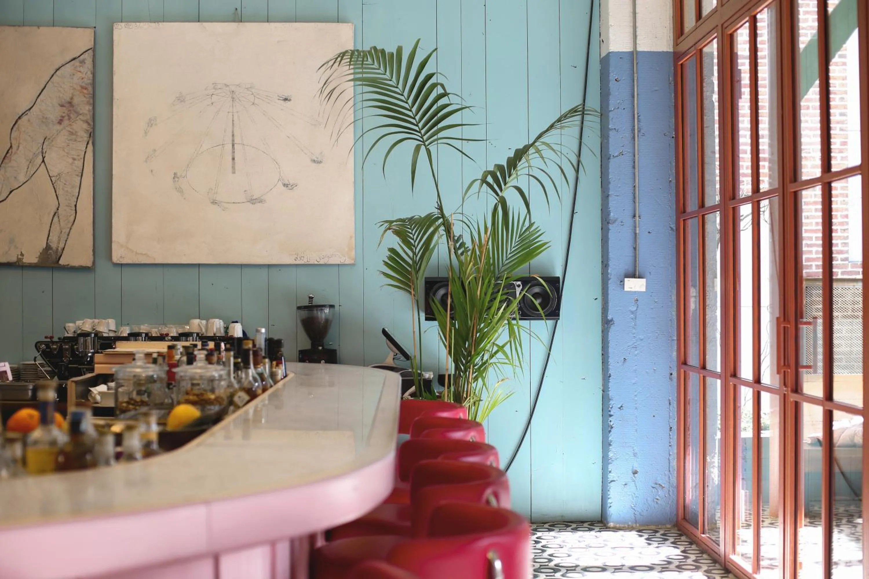 Lounge or bar in Stamba Hotel