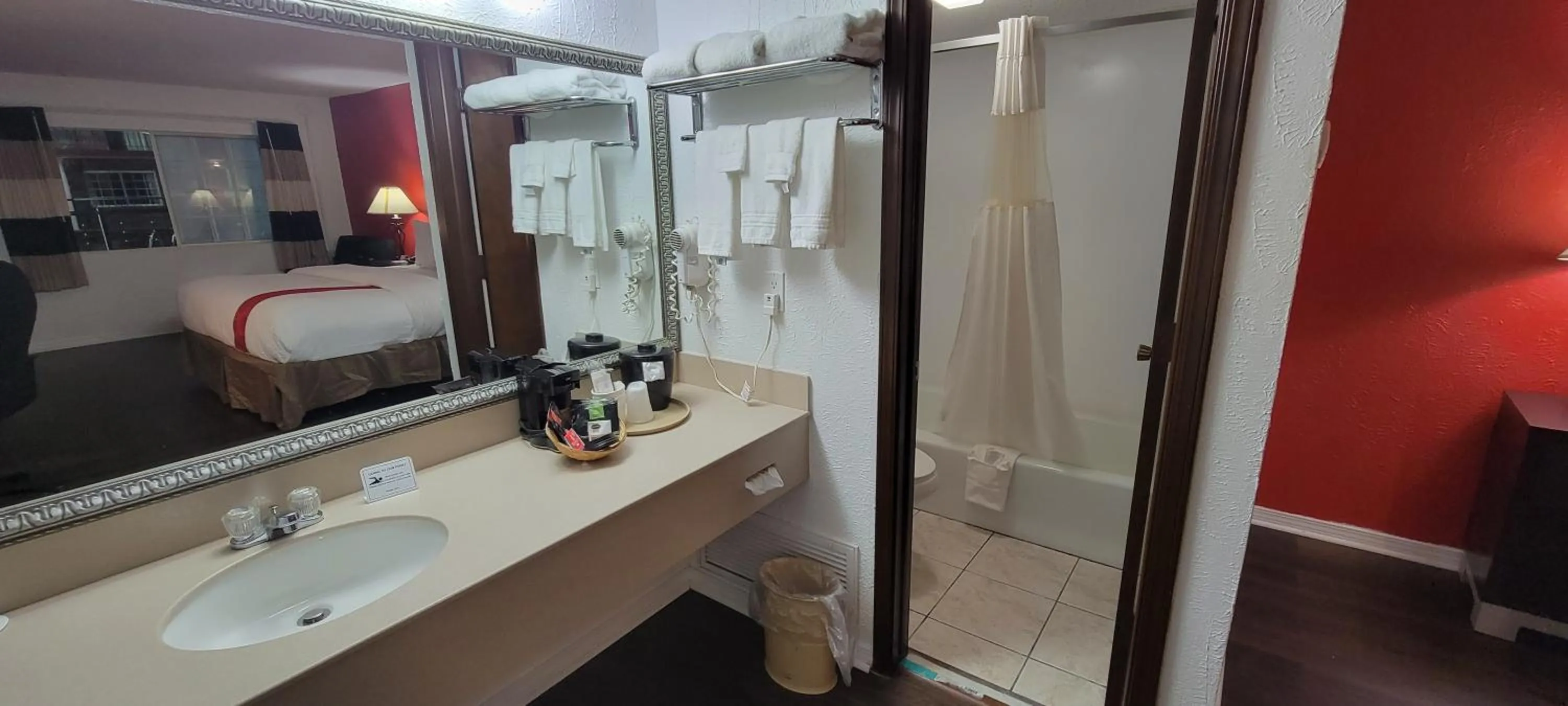 Shower in Ramada by Wyndham Mountain Home