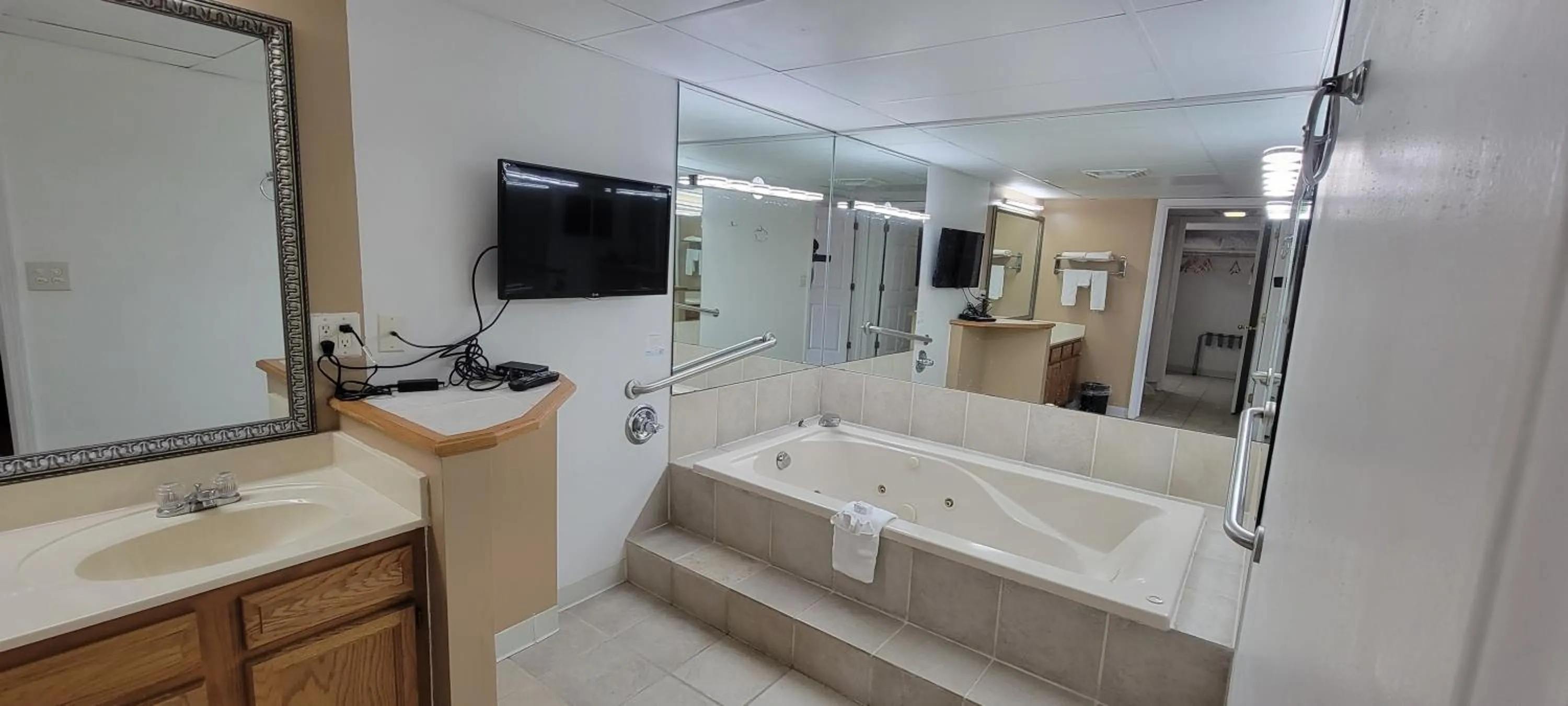 Shower in Ramada by Wyndham Mountain Home