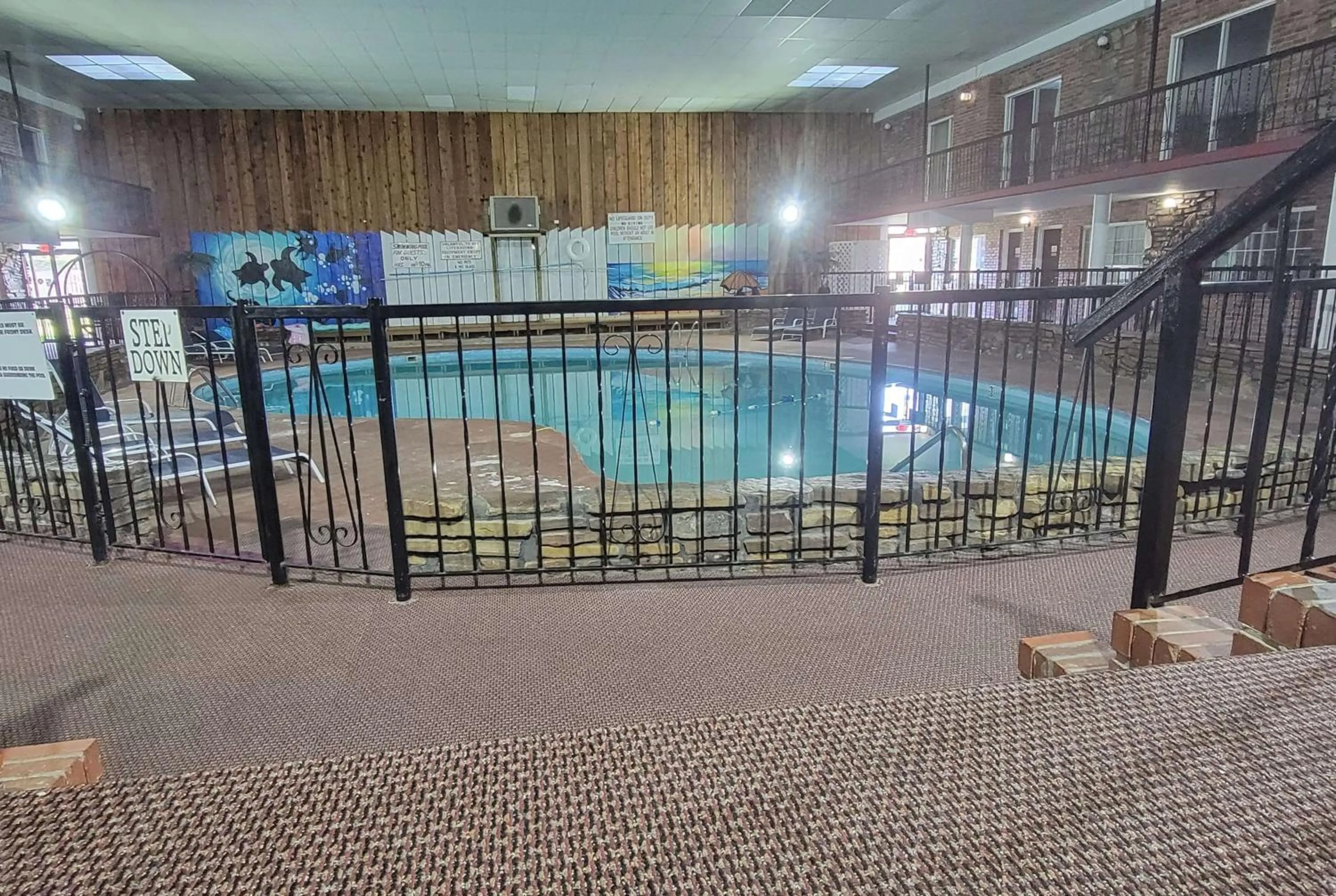 Pool view in Ramada by Wyndham Mountain Home