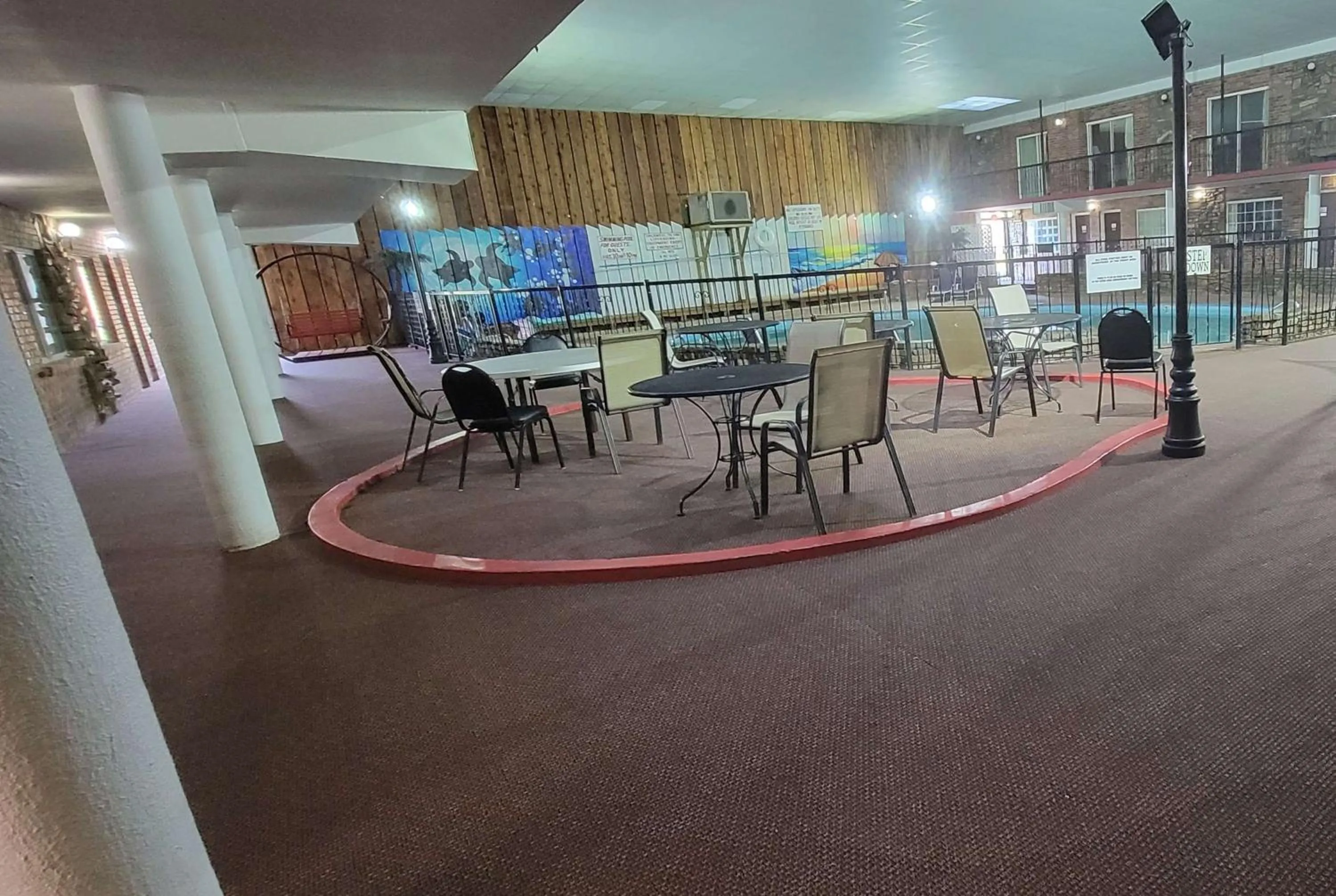 Pool view in Ramada by Wyndham Mountain Home