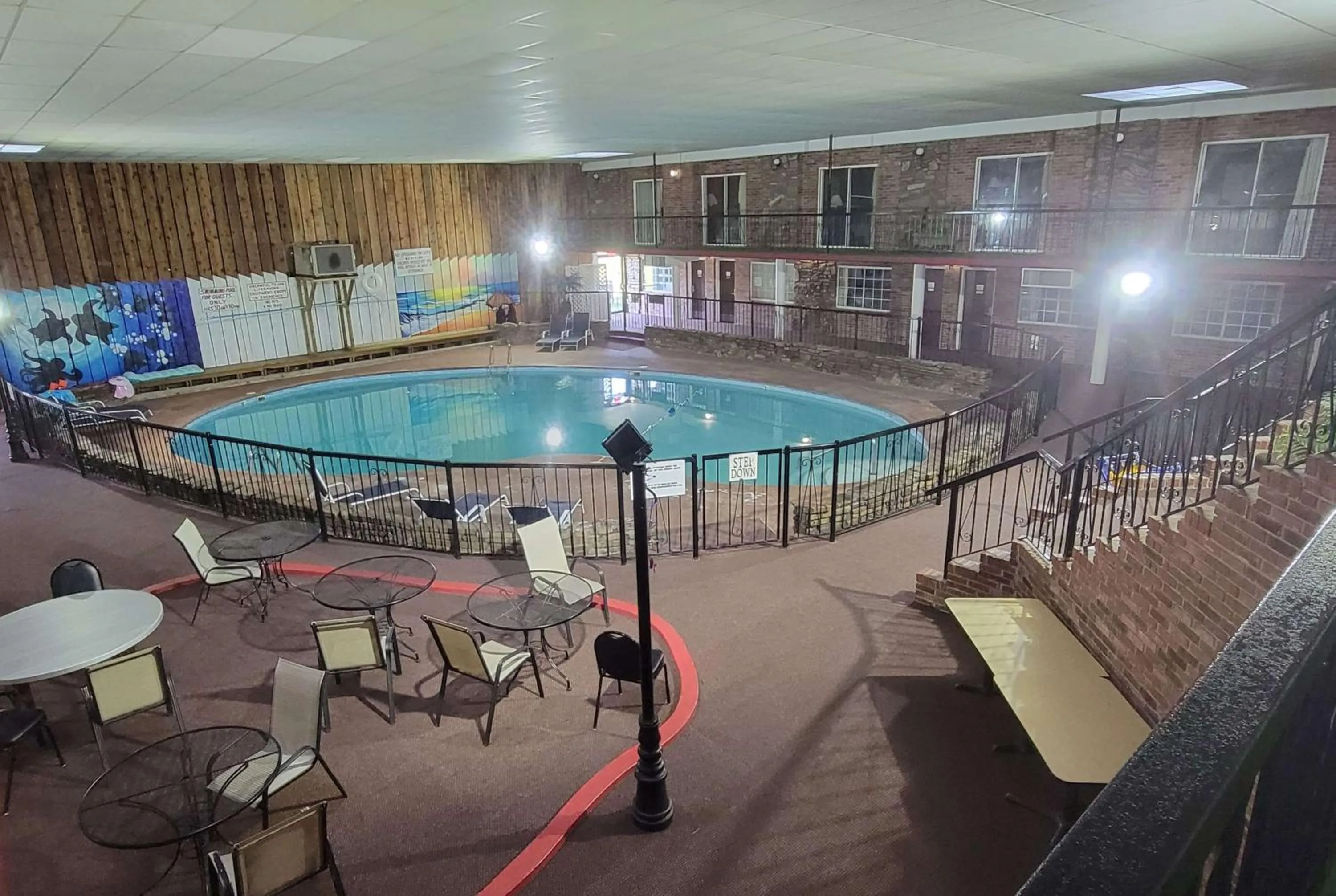 Pool view in Ramada by Wyndham Mountain Home