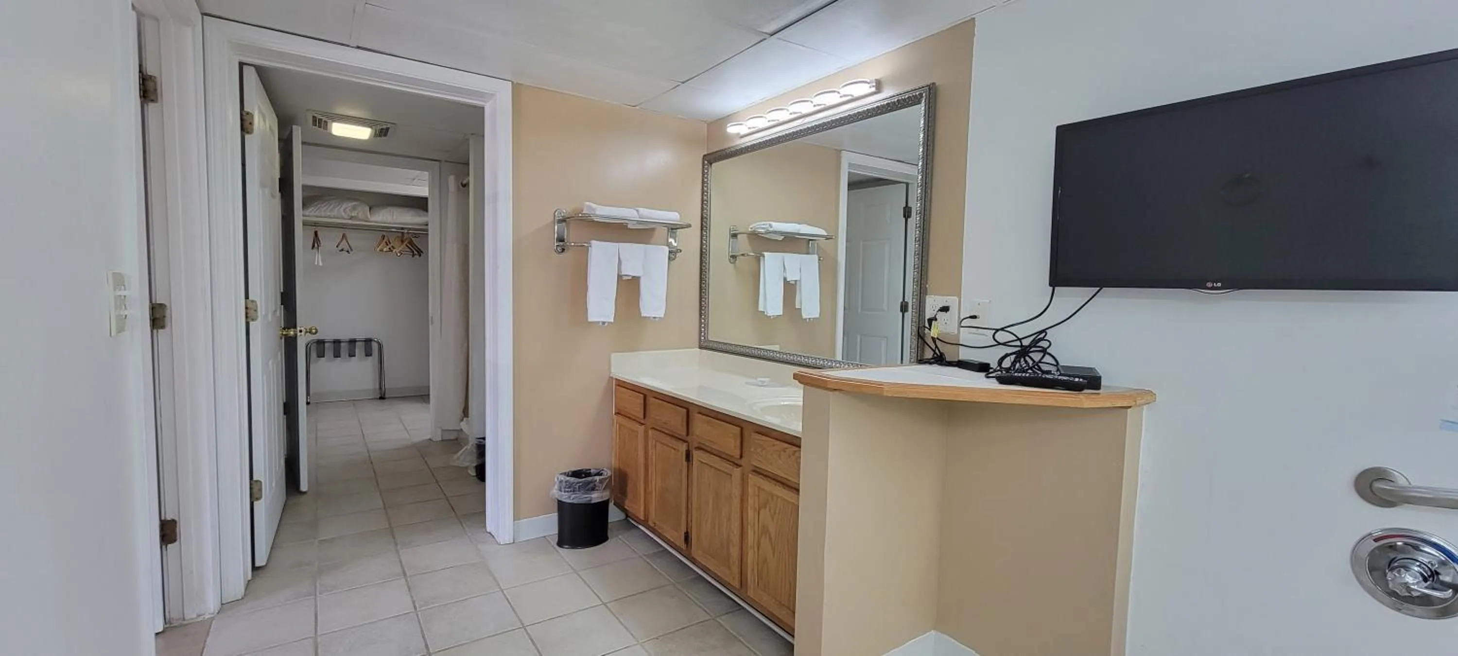 Shower in Ramada by Wyndham Mountain Home