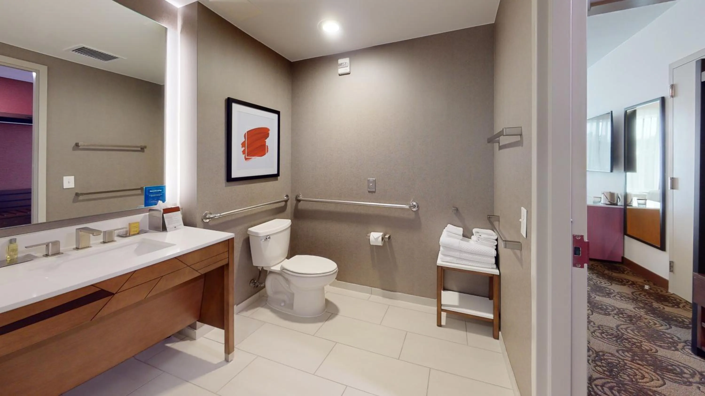Bathroom in DoubleTree by Hilton Raleigh-Cary