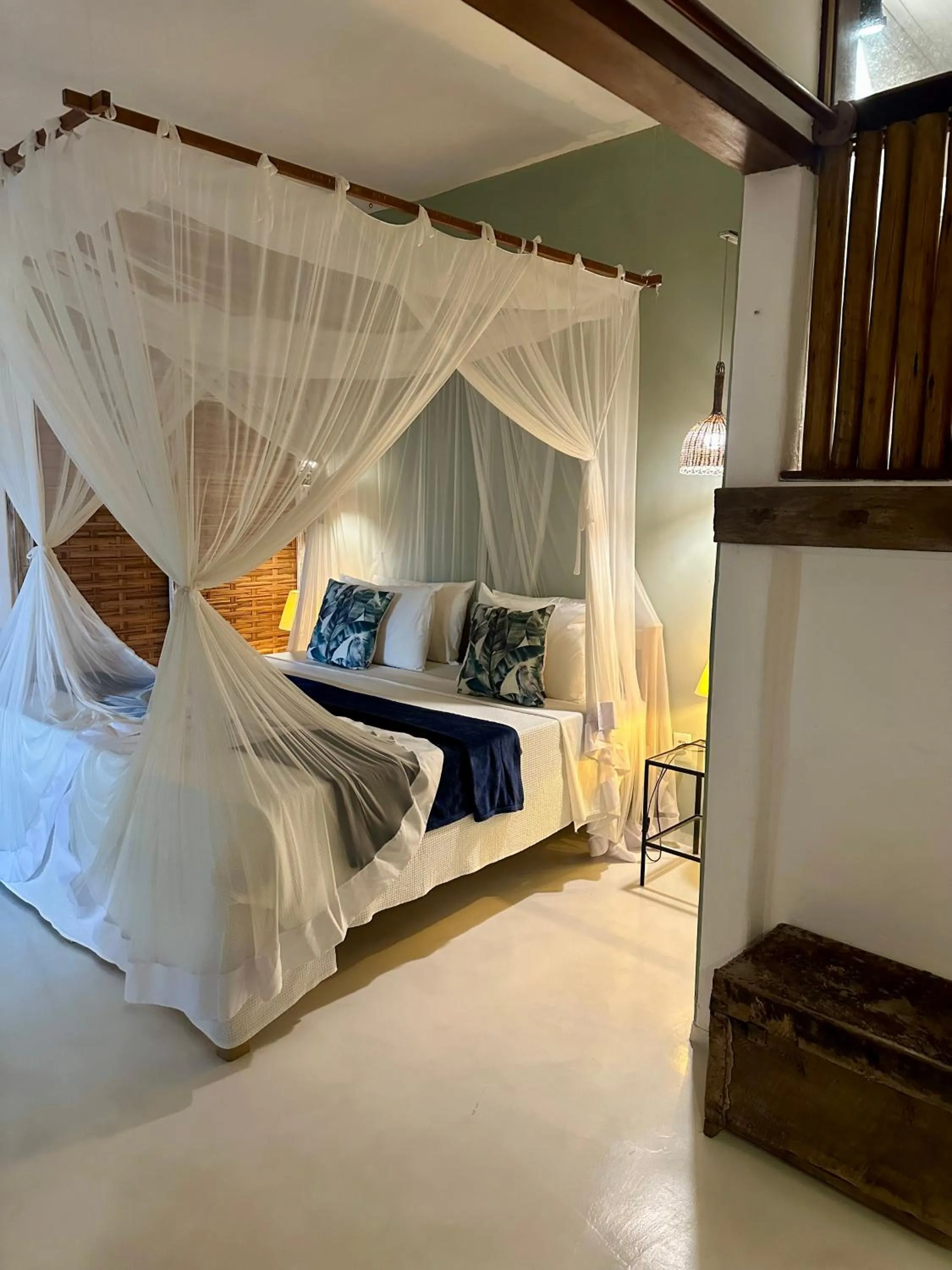 Bed in Soleluna Casa Pousada