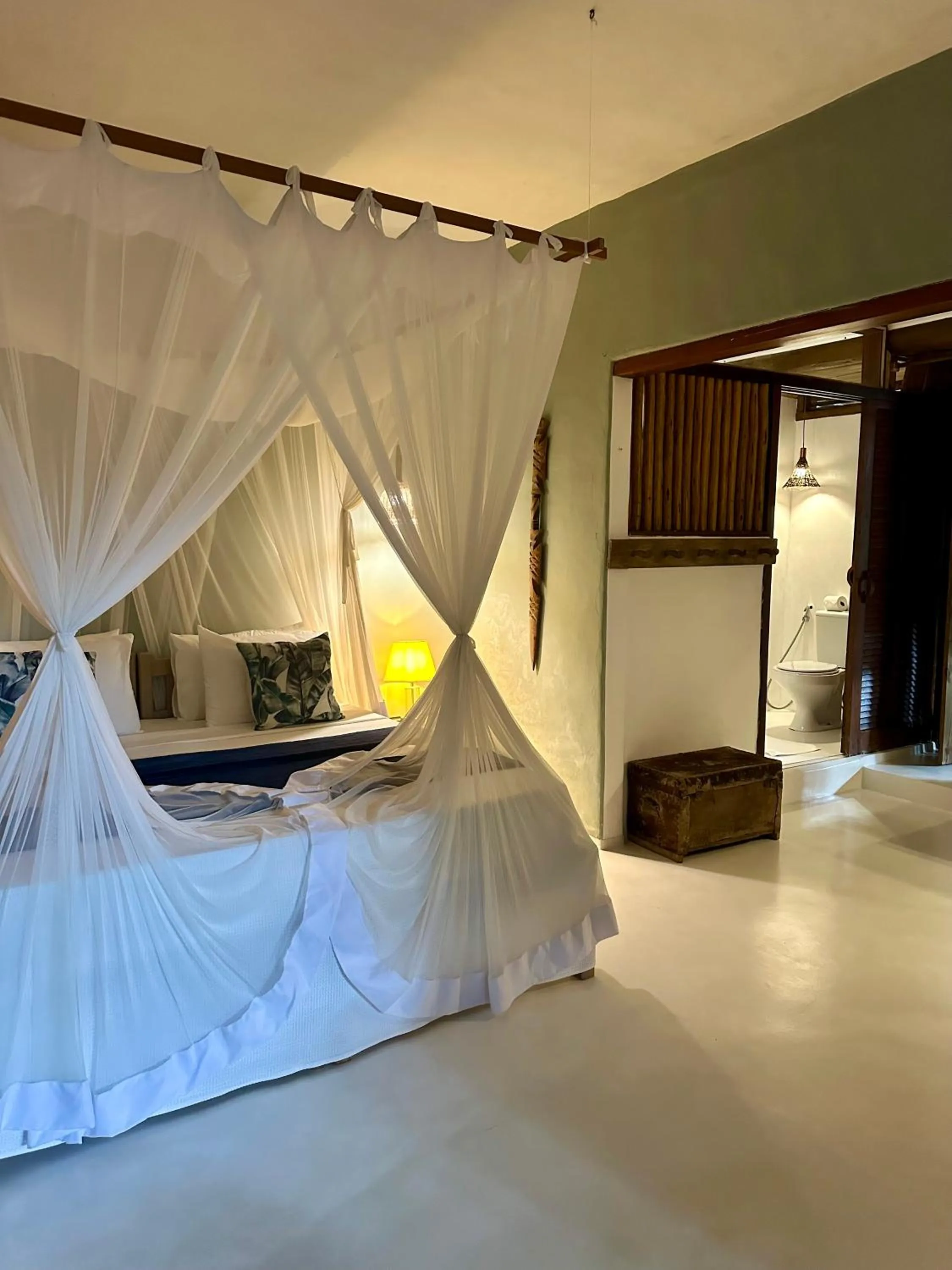 Bed in Soleluna Casa Pousada