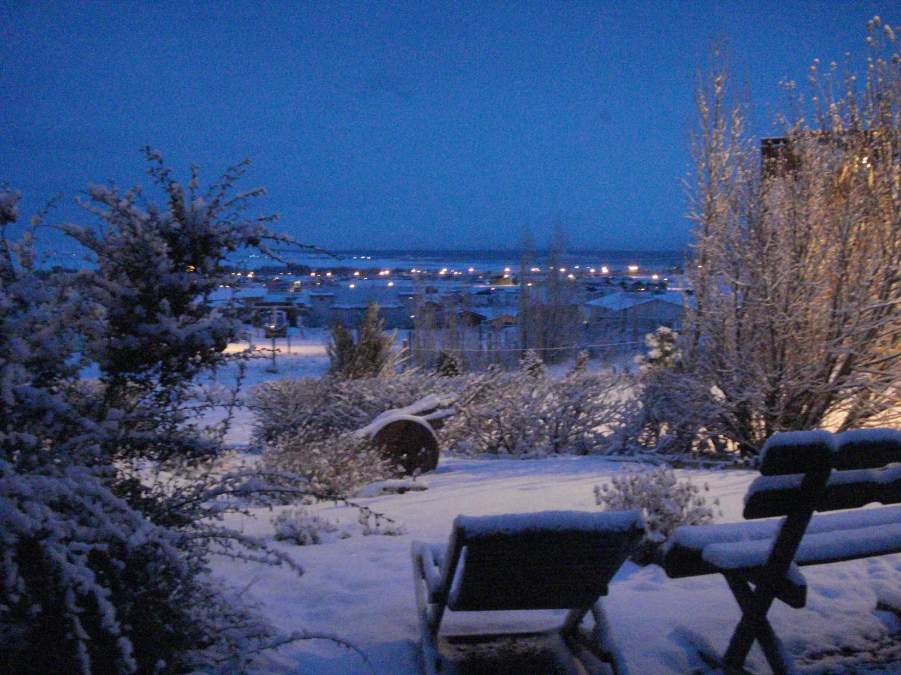 Patio in Hosteria Rukahué