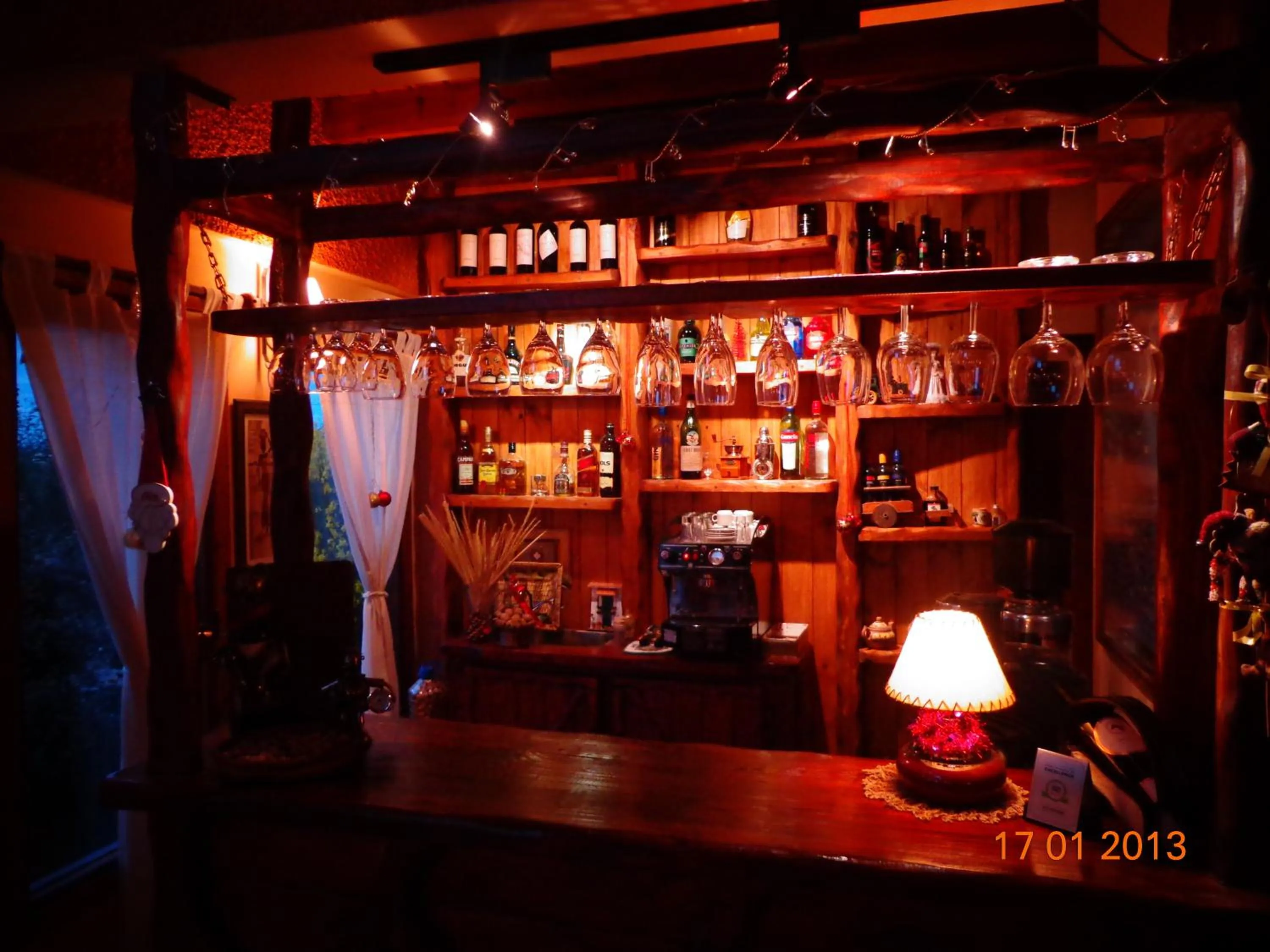 Lounge or bar in Hosteria Rukahué