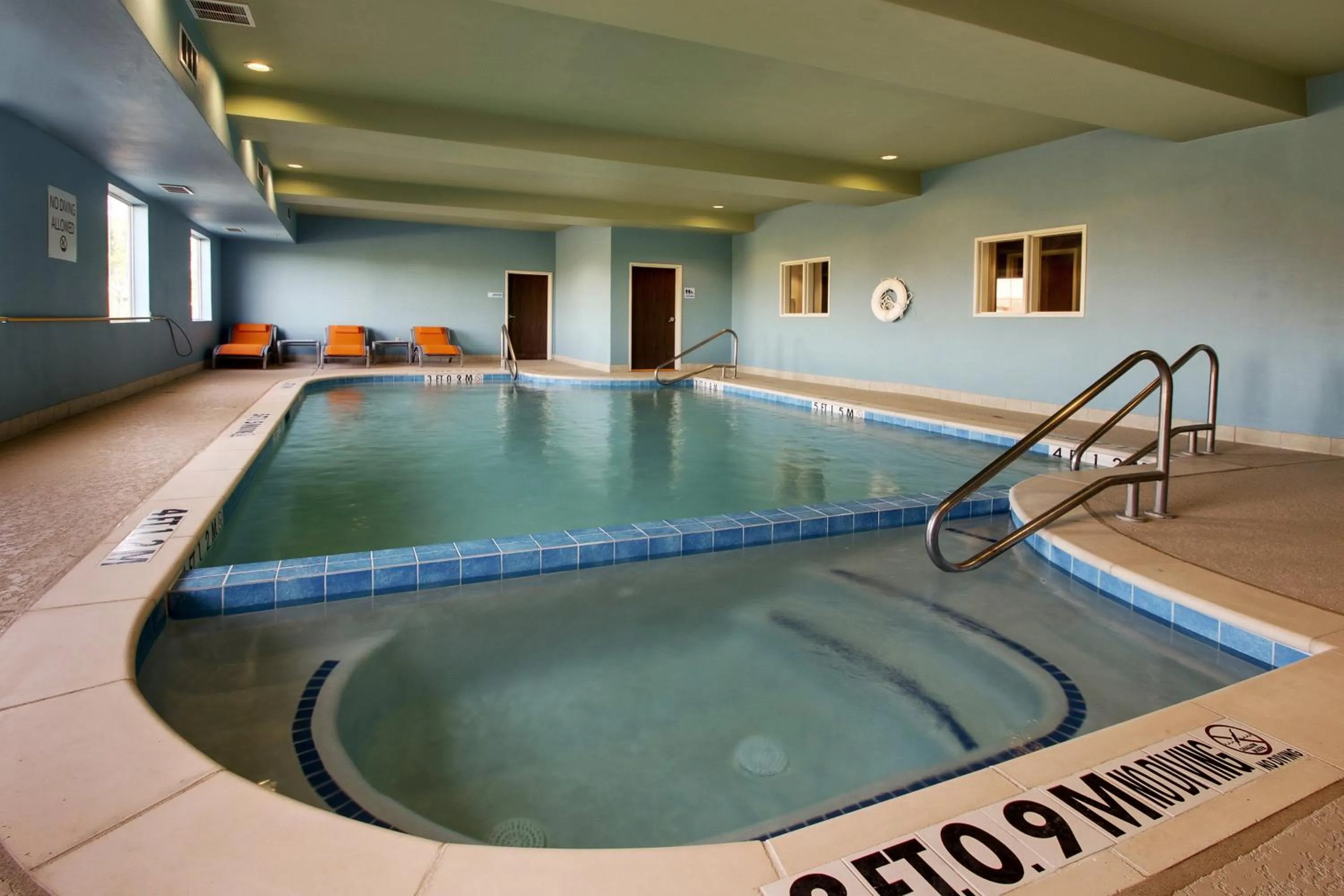 Swimming pool in Holiday Inn Express Vernon College Area Highway 287 by IHG