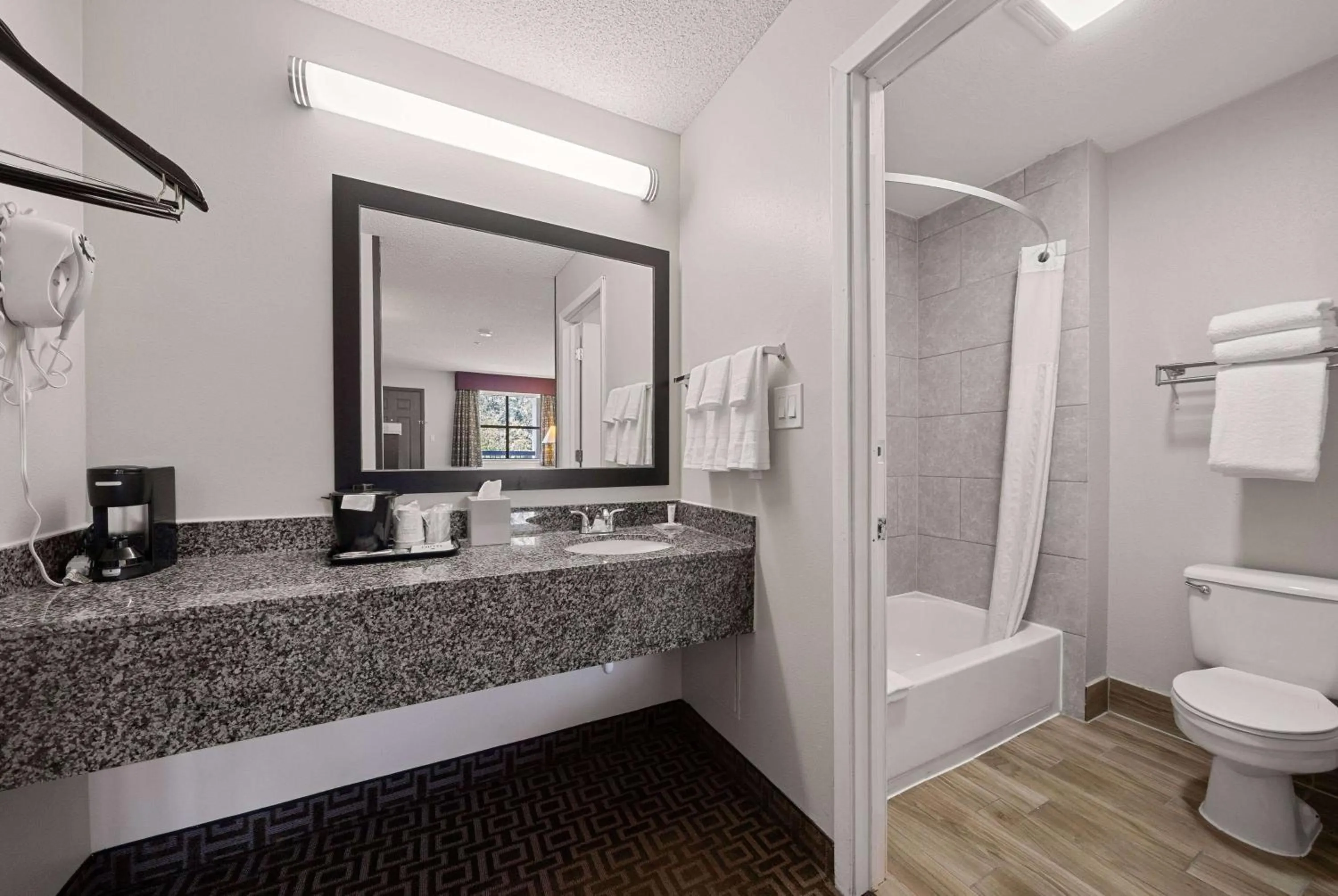 Bathroom in Days Inn by Wyndham Round Rock