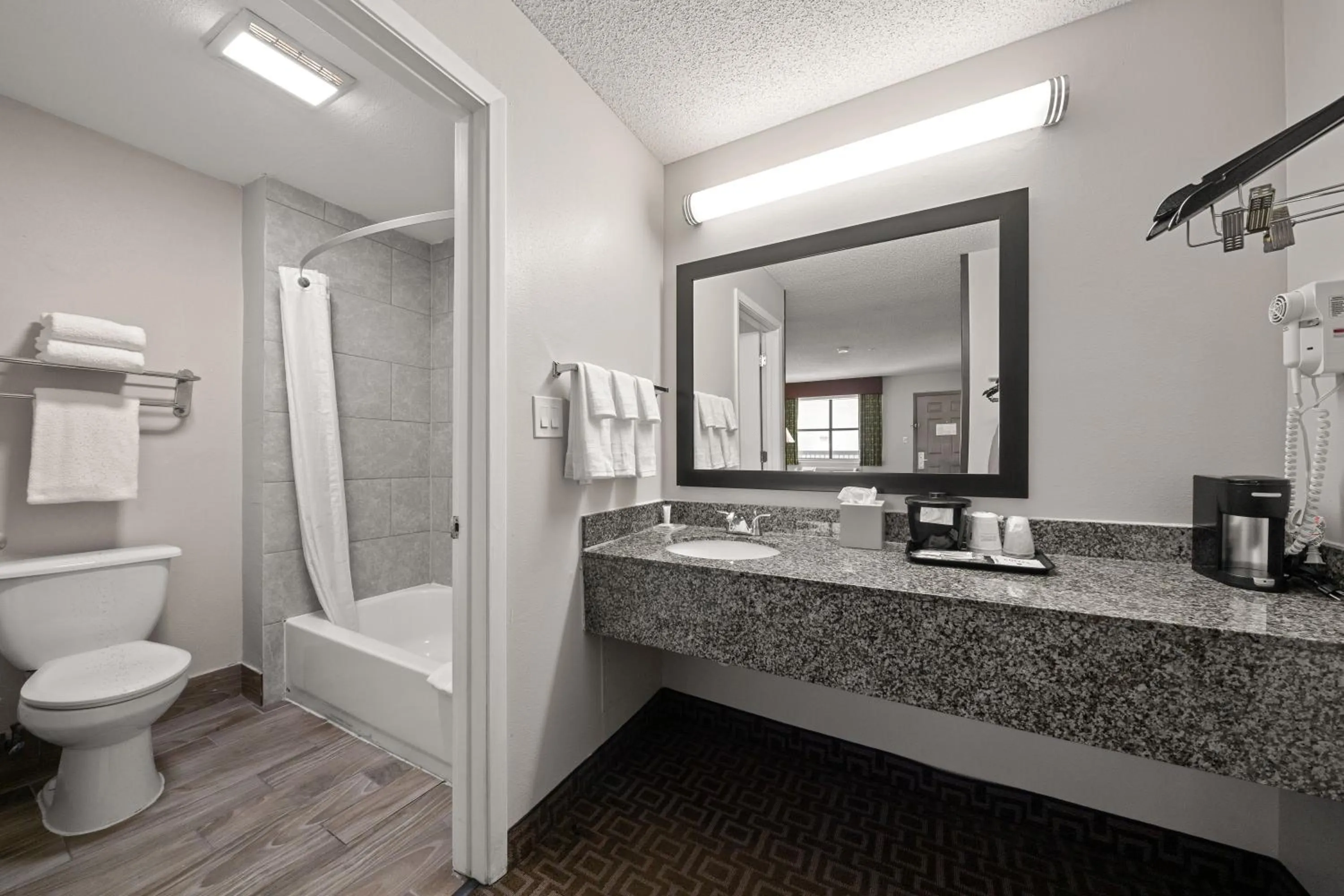 Toilet in Days Inn by Wyndham Round Rock