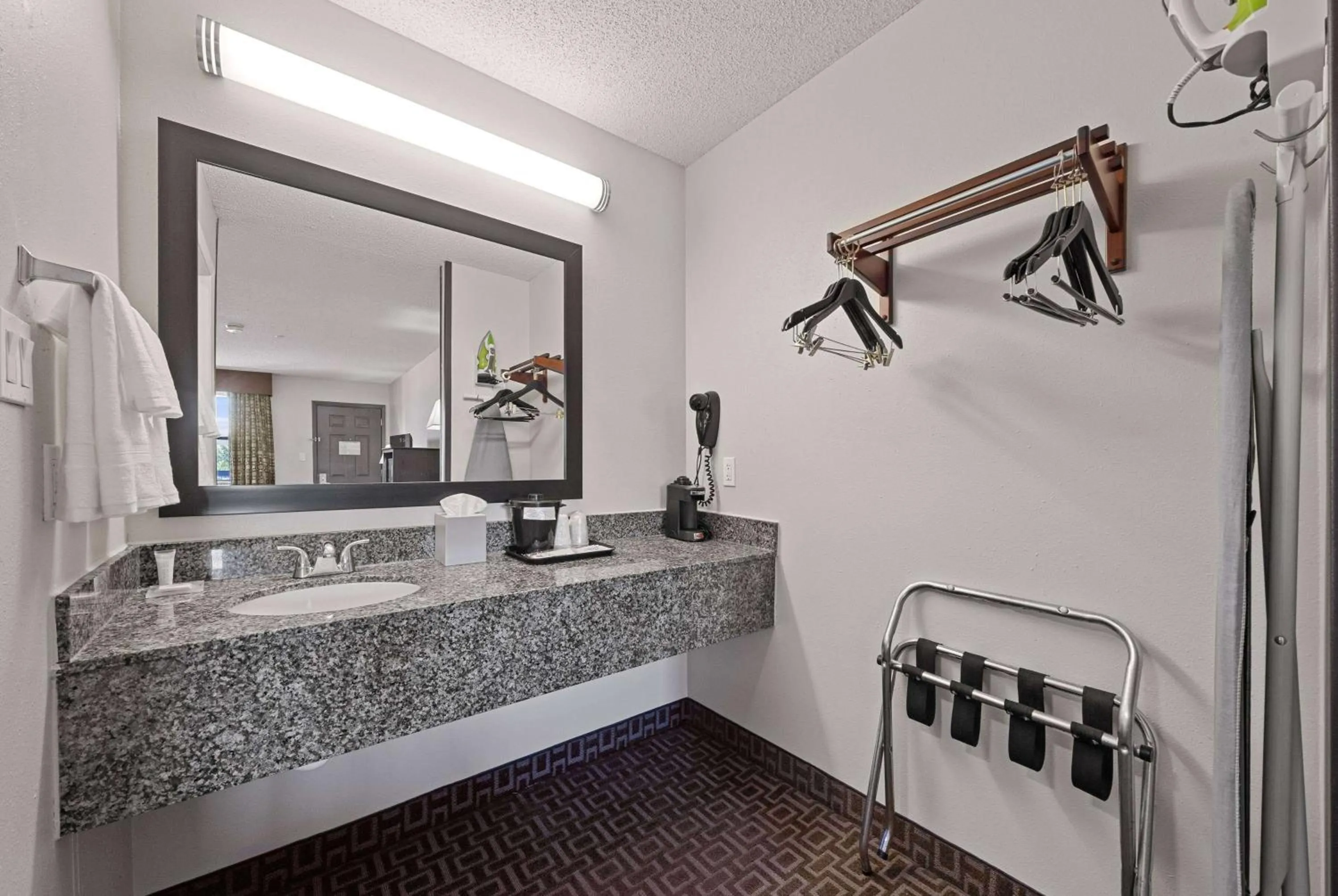 Bathroom in Days Inn by Wyndham Round Rock