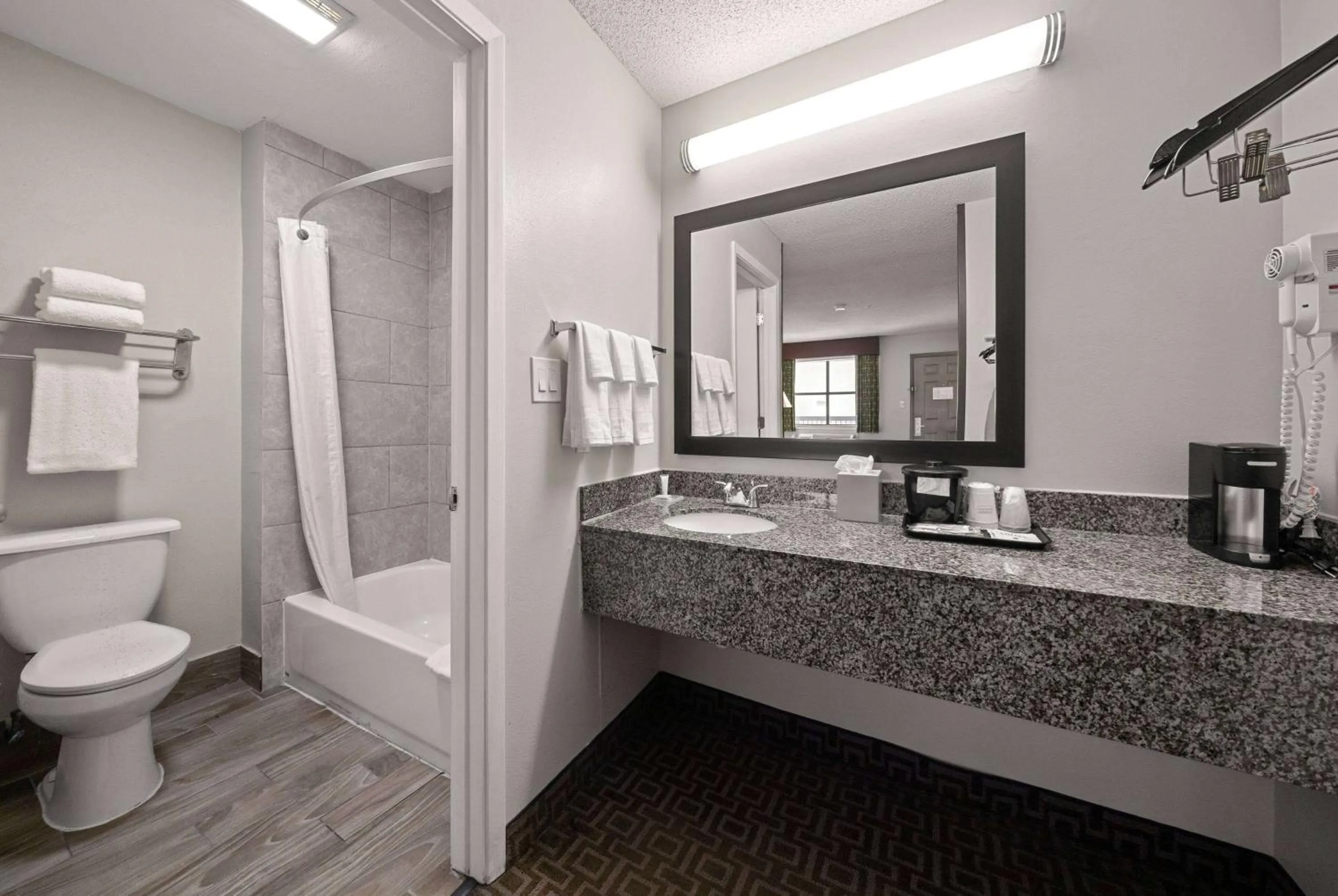 Bathroom in Days Inn by Wyndham Round Rock