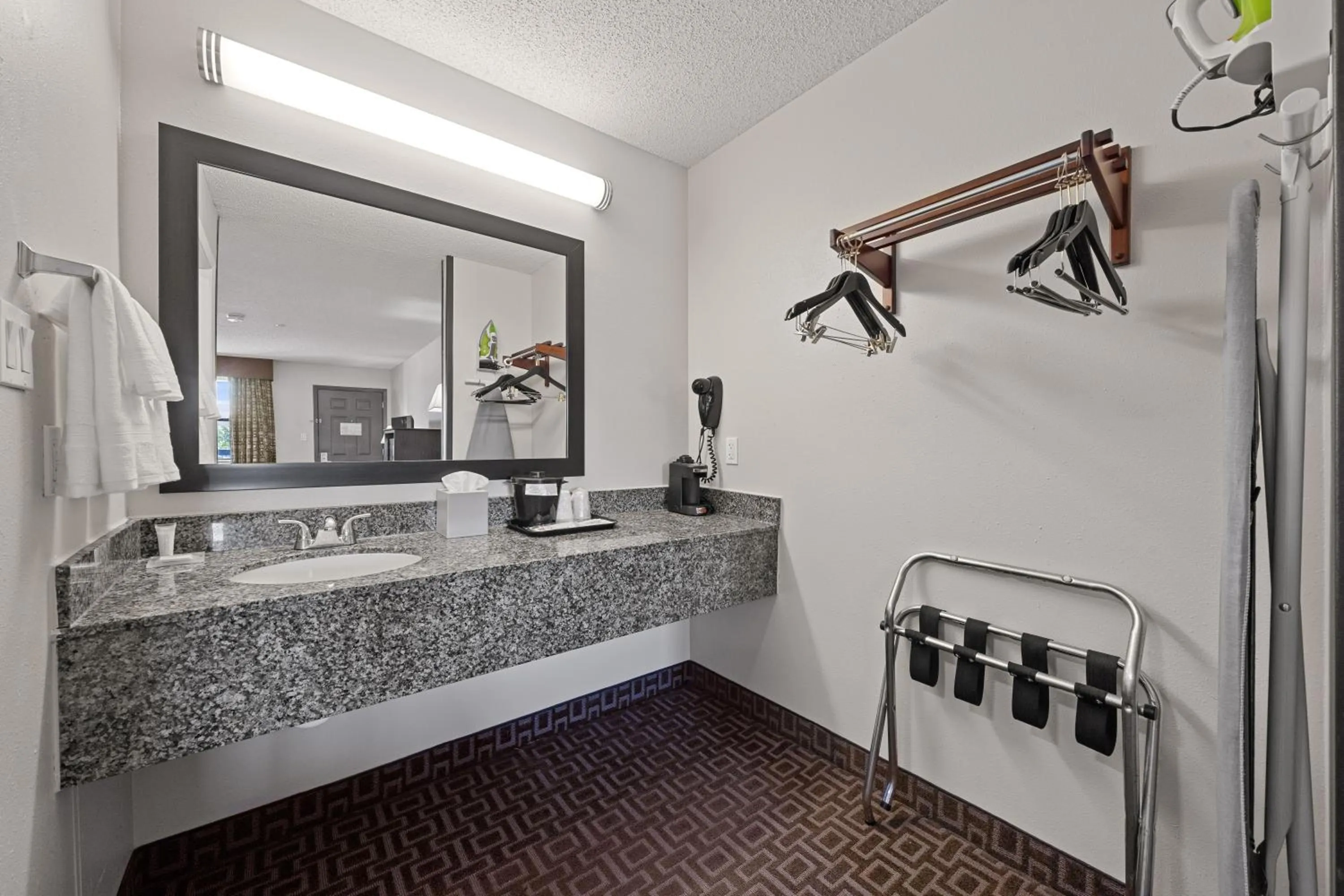 Bathroom in Days Inn by Wyndham Round Rock