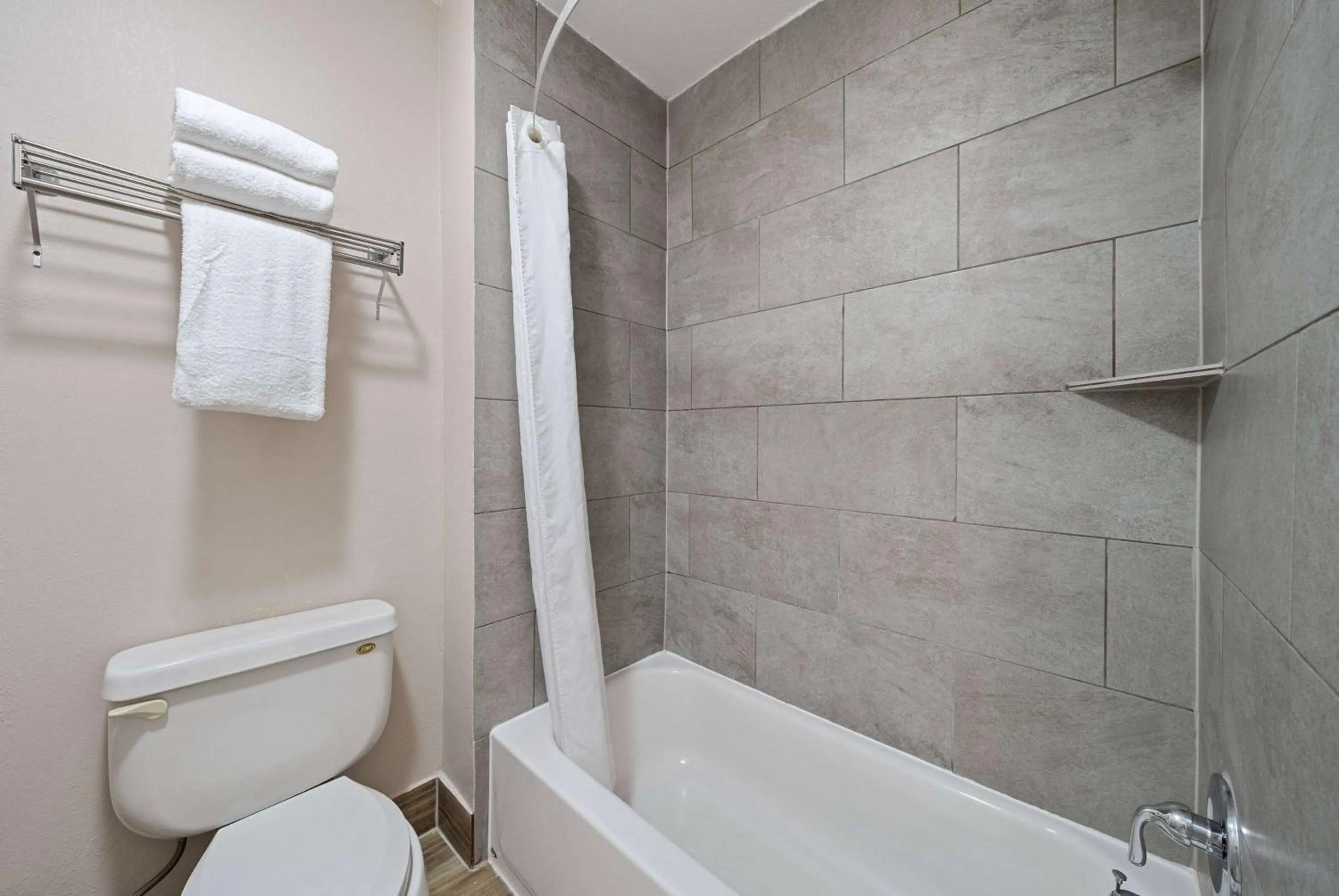 Bathroom in Days Inn by Wyndham Round Rock