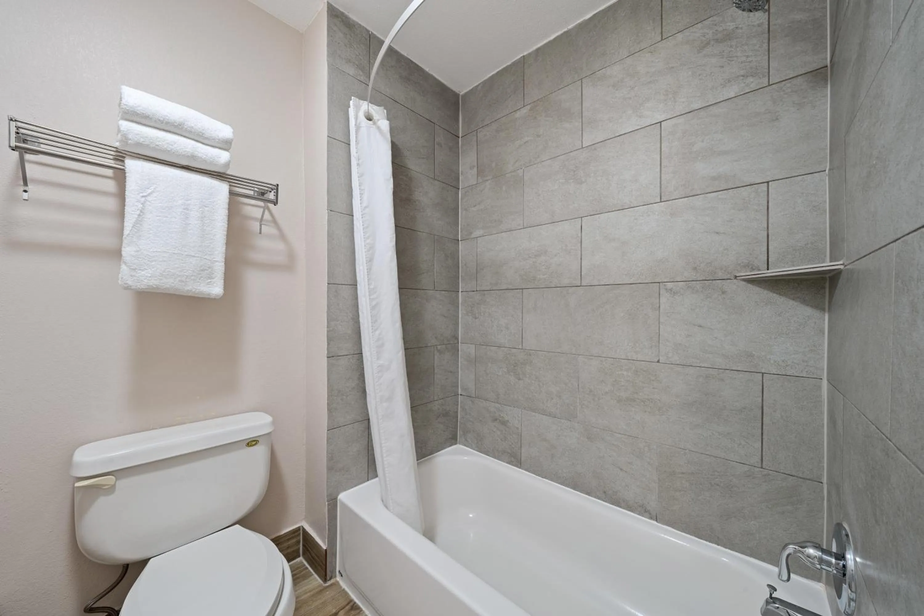 Toilet in Days Inn by Wyndham Round Rock