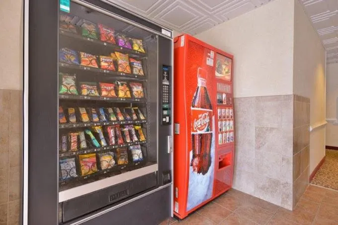 vending machine in Best Western Denton Inn