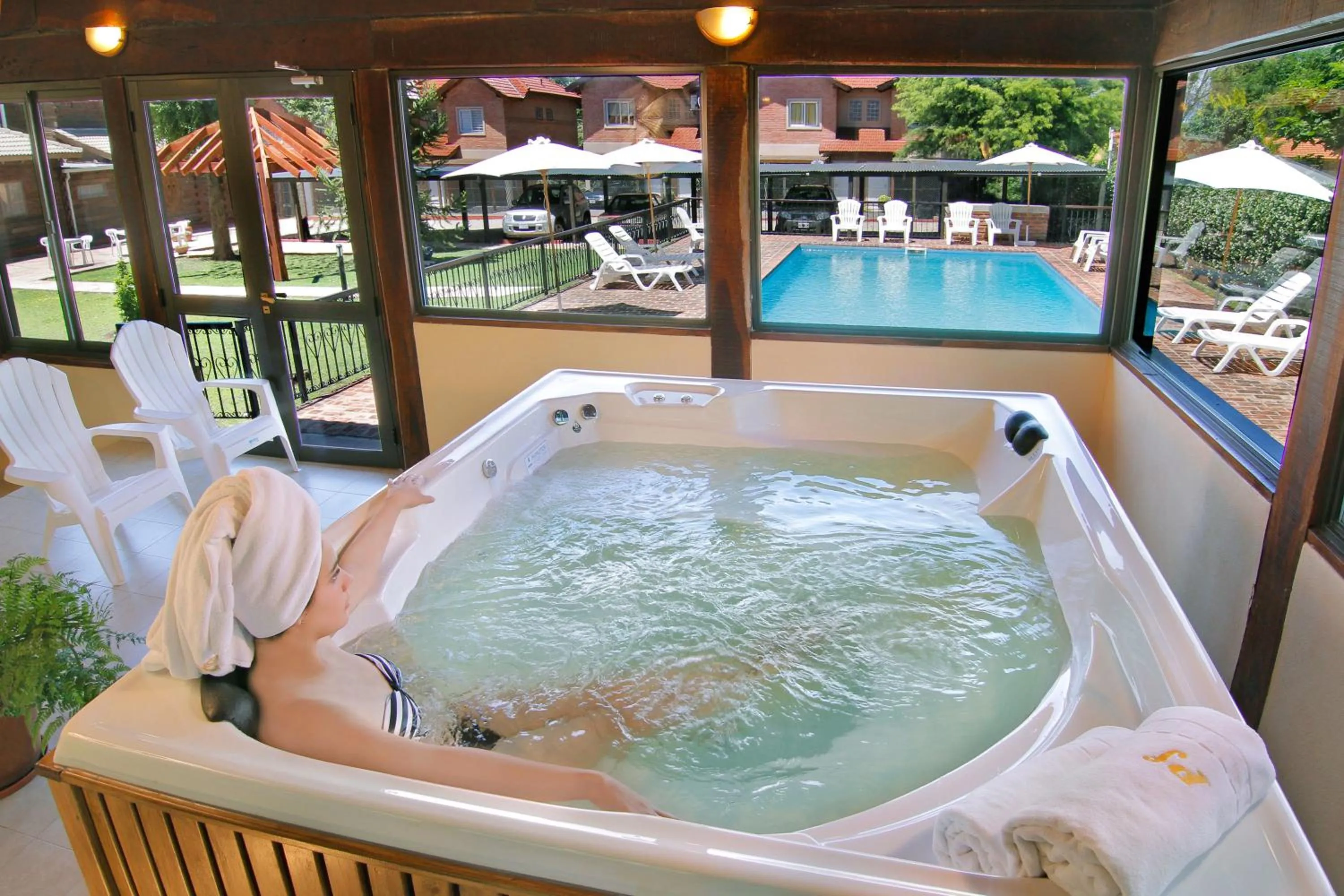 Hot Tub in Posada Pfullendorf - Adults Only