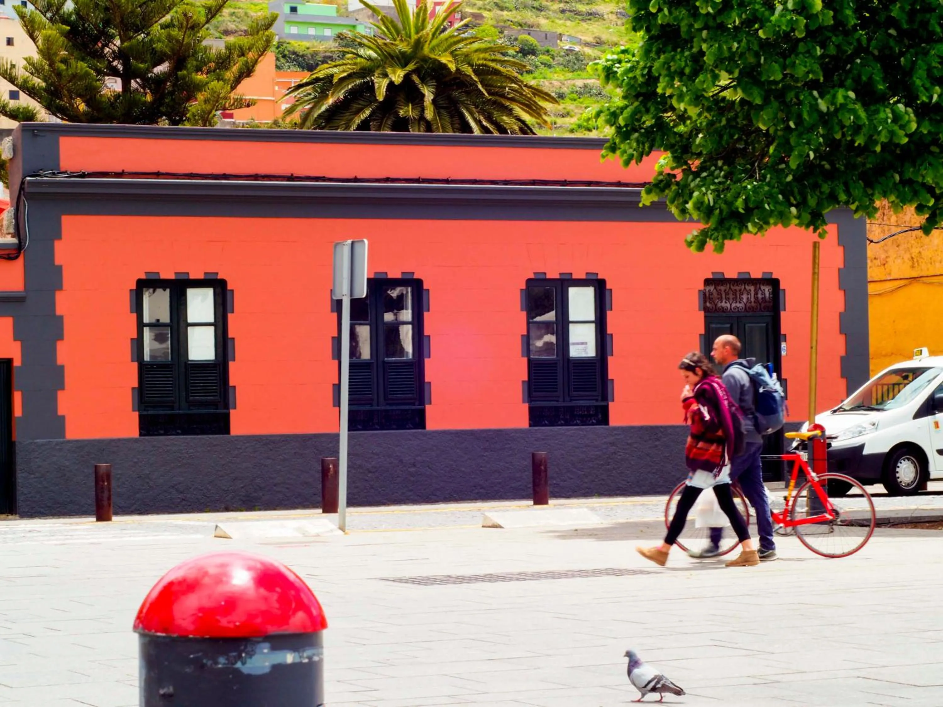 Facade/entrance in Patio Hostel