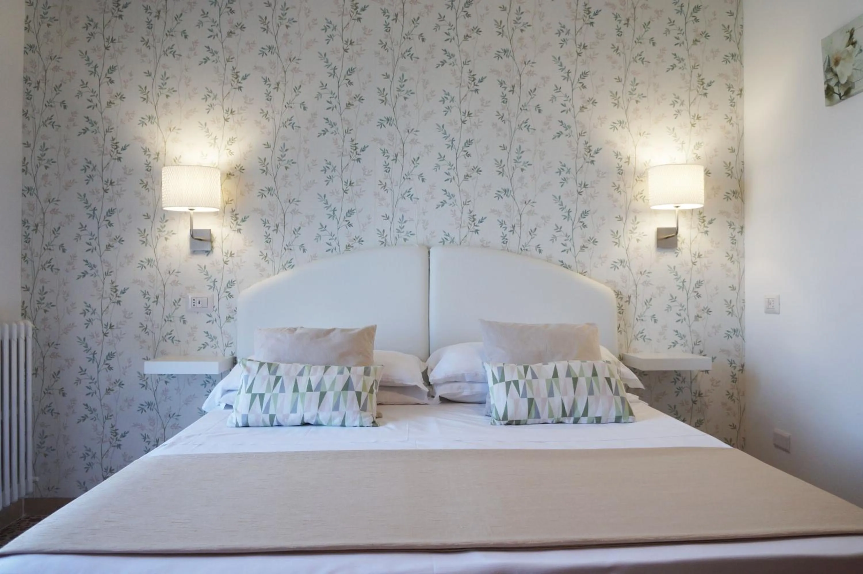 Bed in Villa Susy Relais