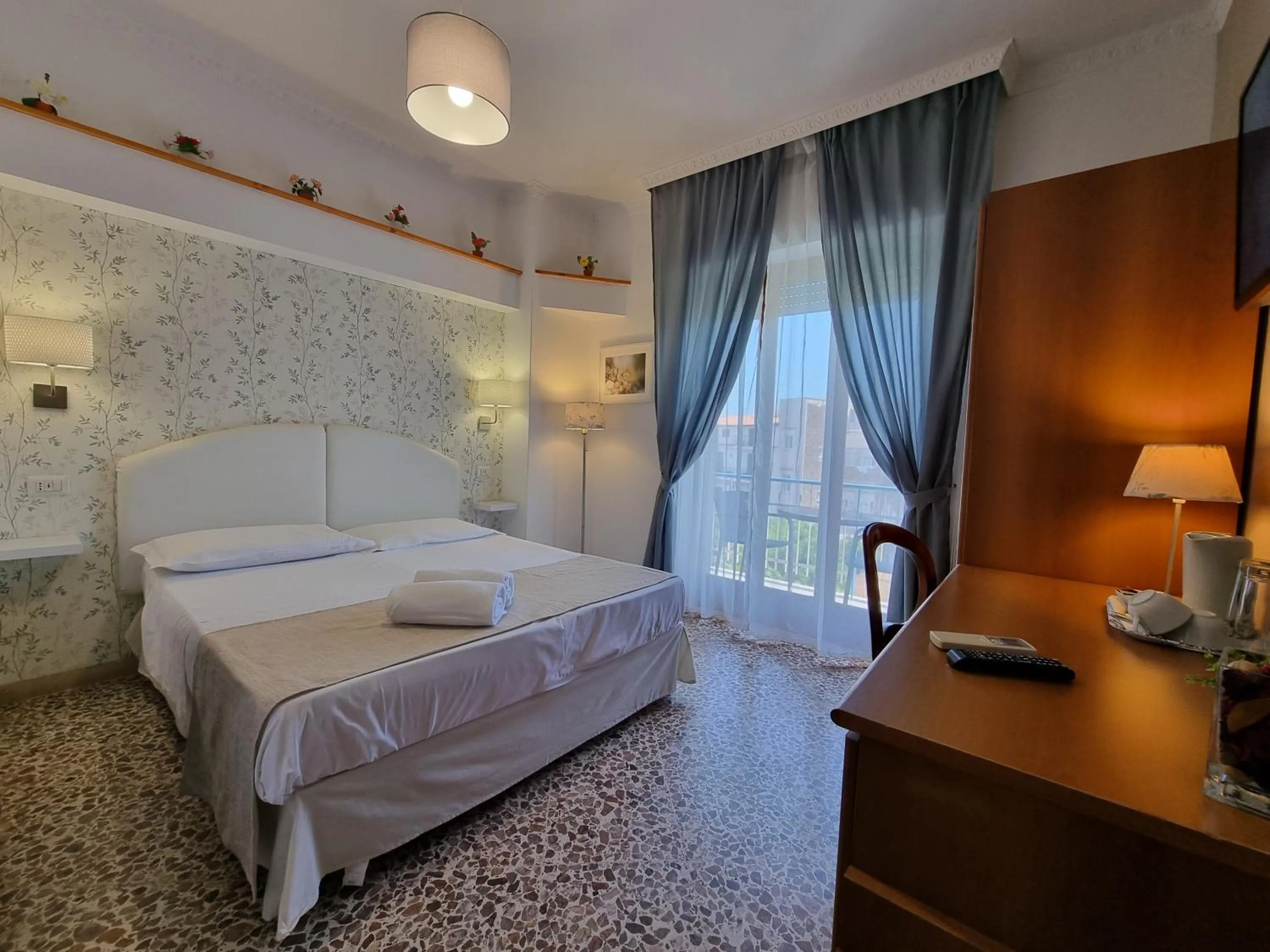 Bed in Villa Susy Relais