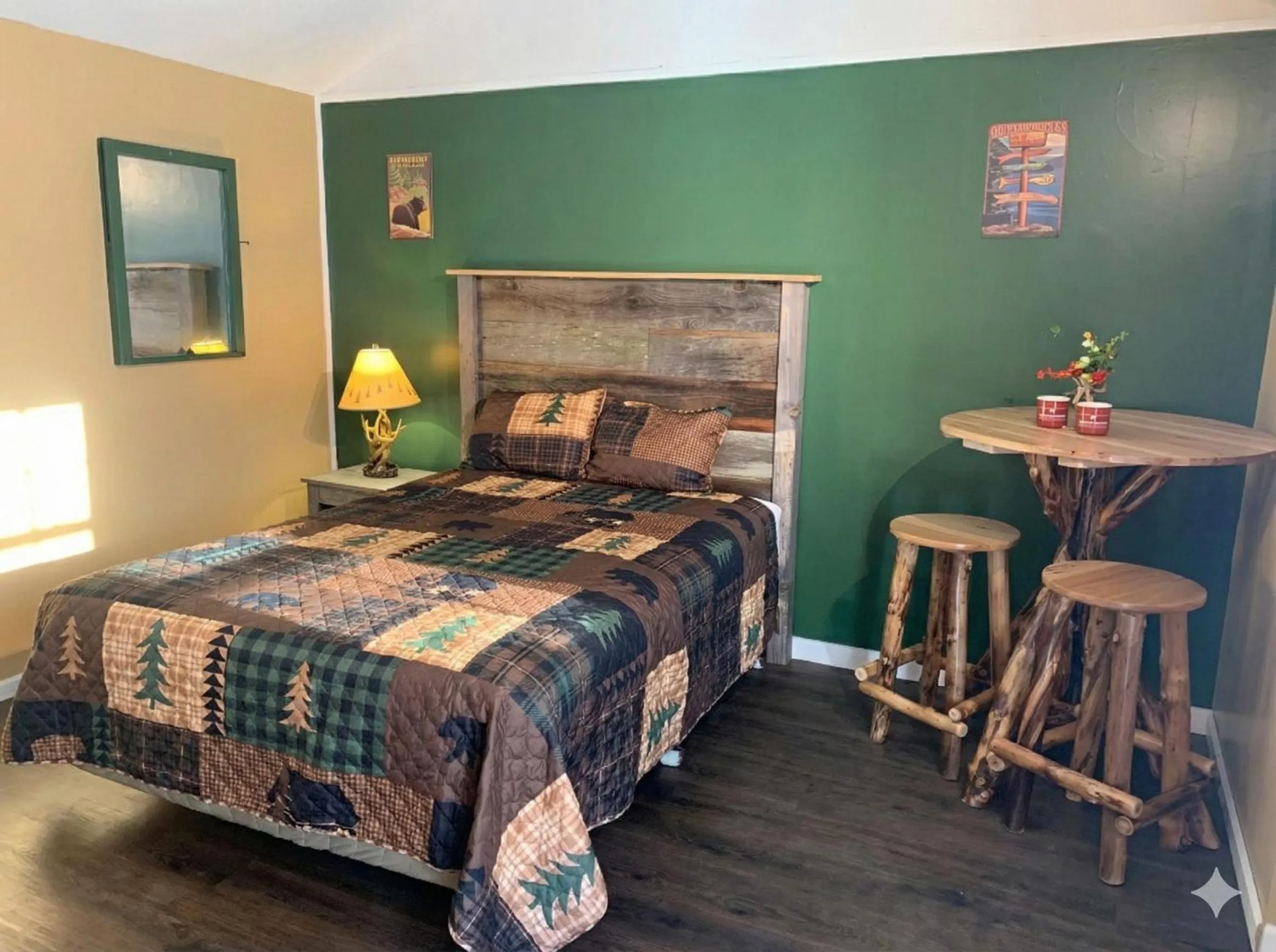 Bed in Motel Montreal