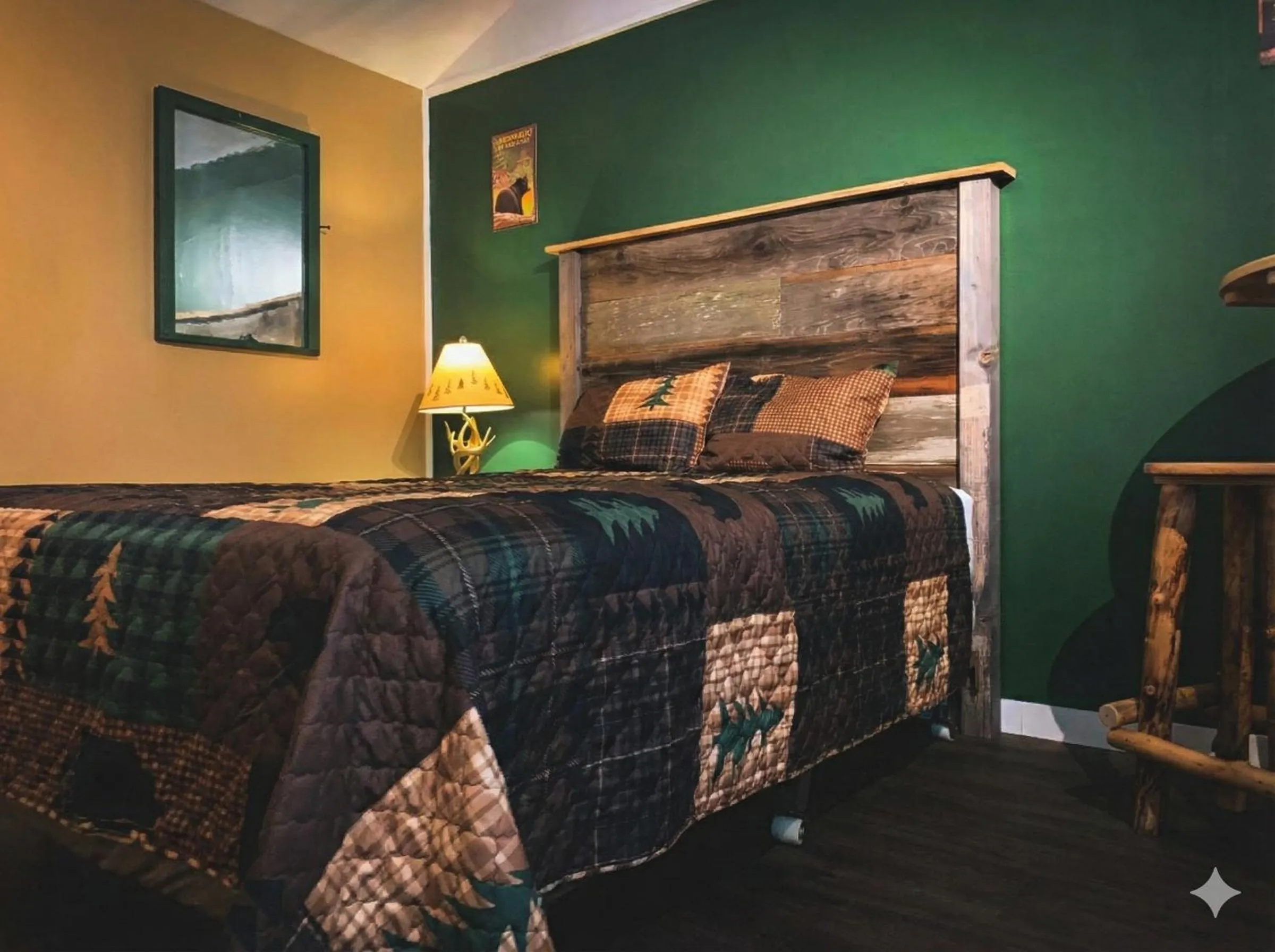 Bed in Motel Montreal