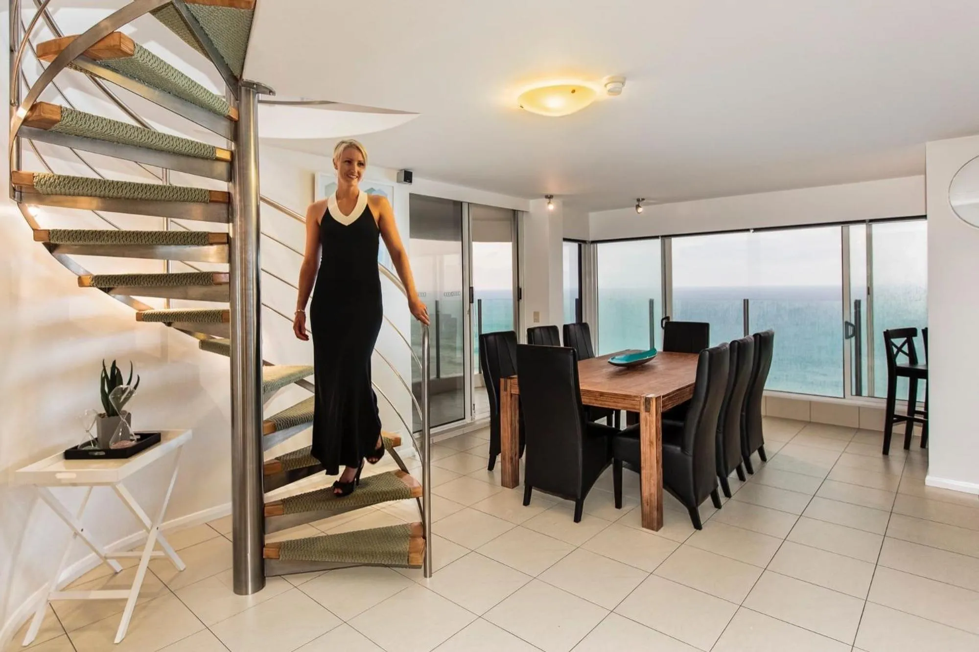 Dining area in Dorchester On The Beach