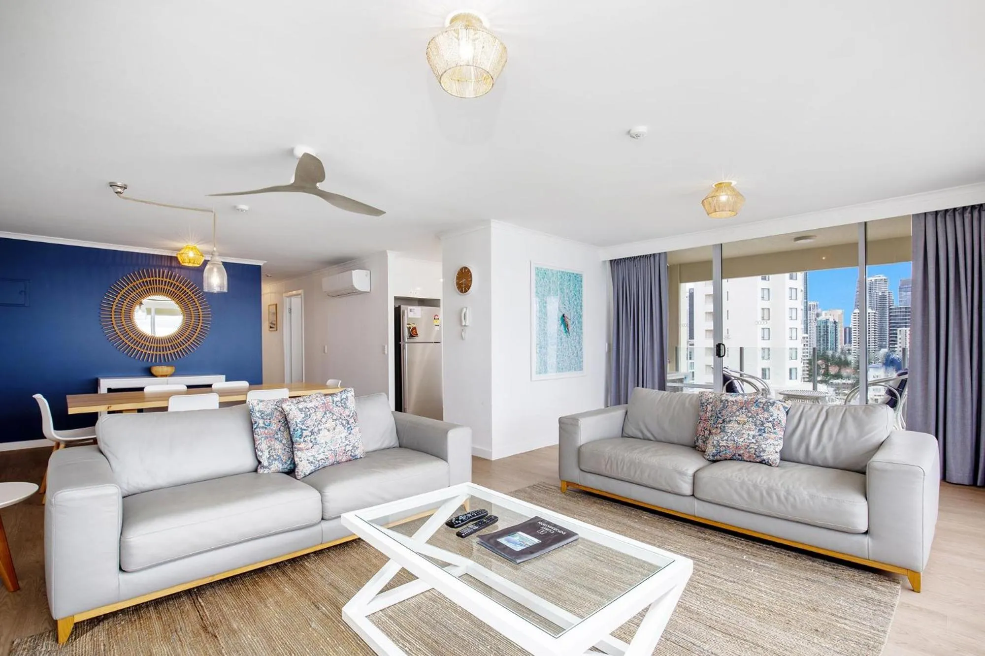 Living room in Dorchester On The Beach