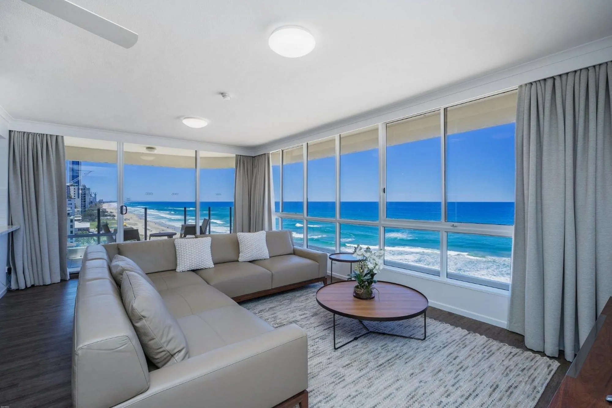 Living room in Dorchester On The Beach