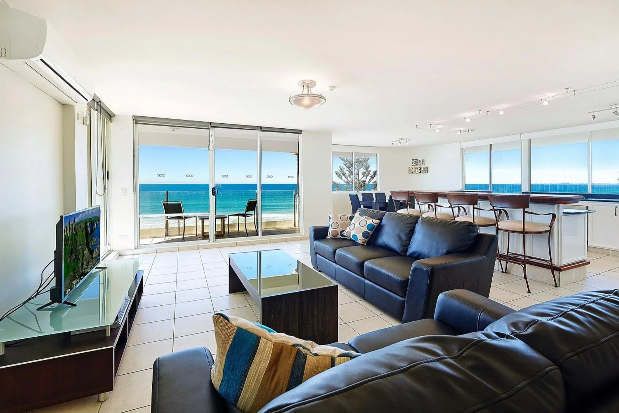 Living room in Dorchester On The Beach