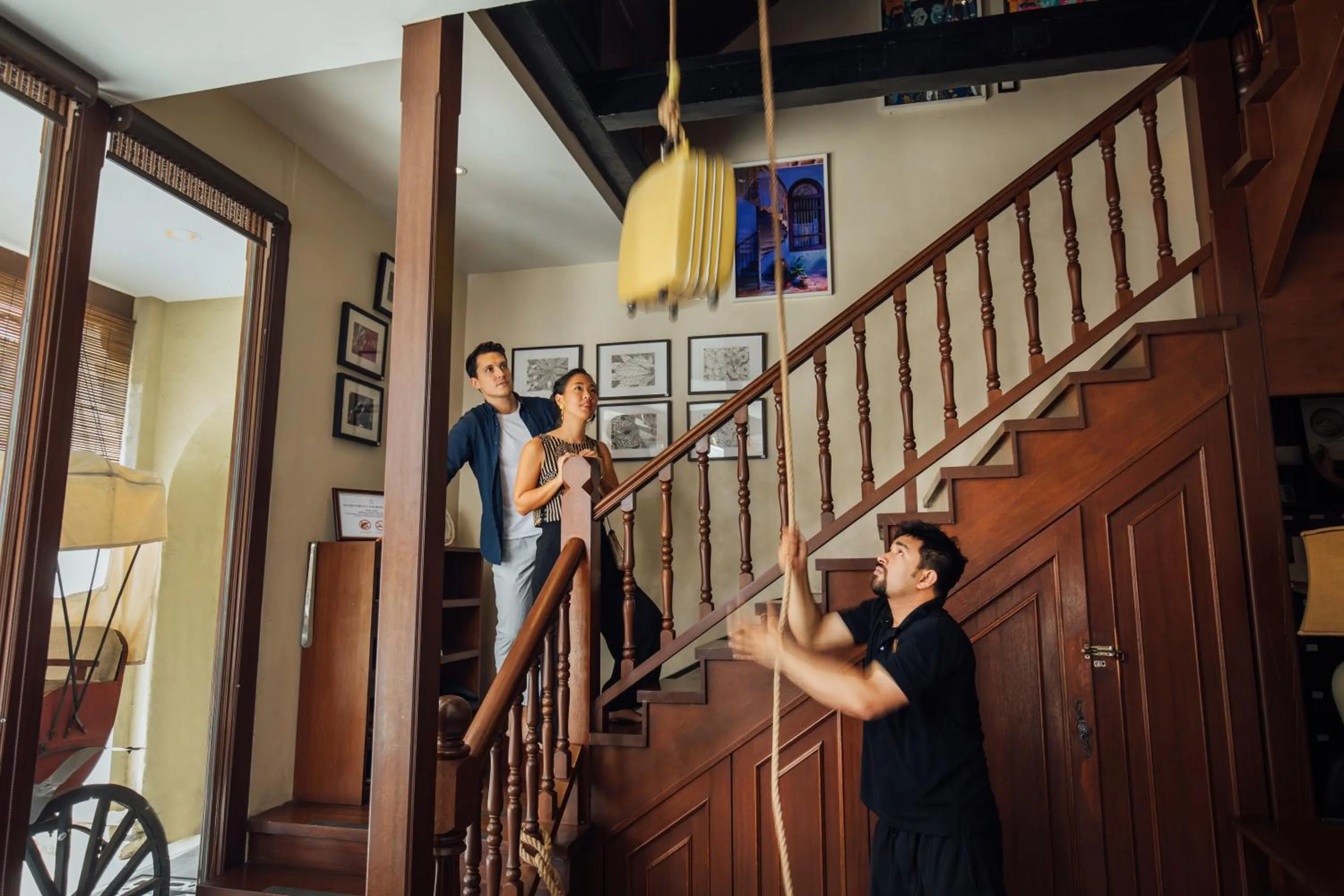 Lobby or reception in Campbell House