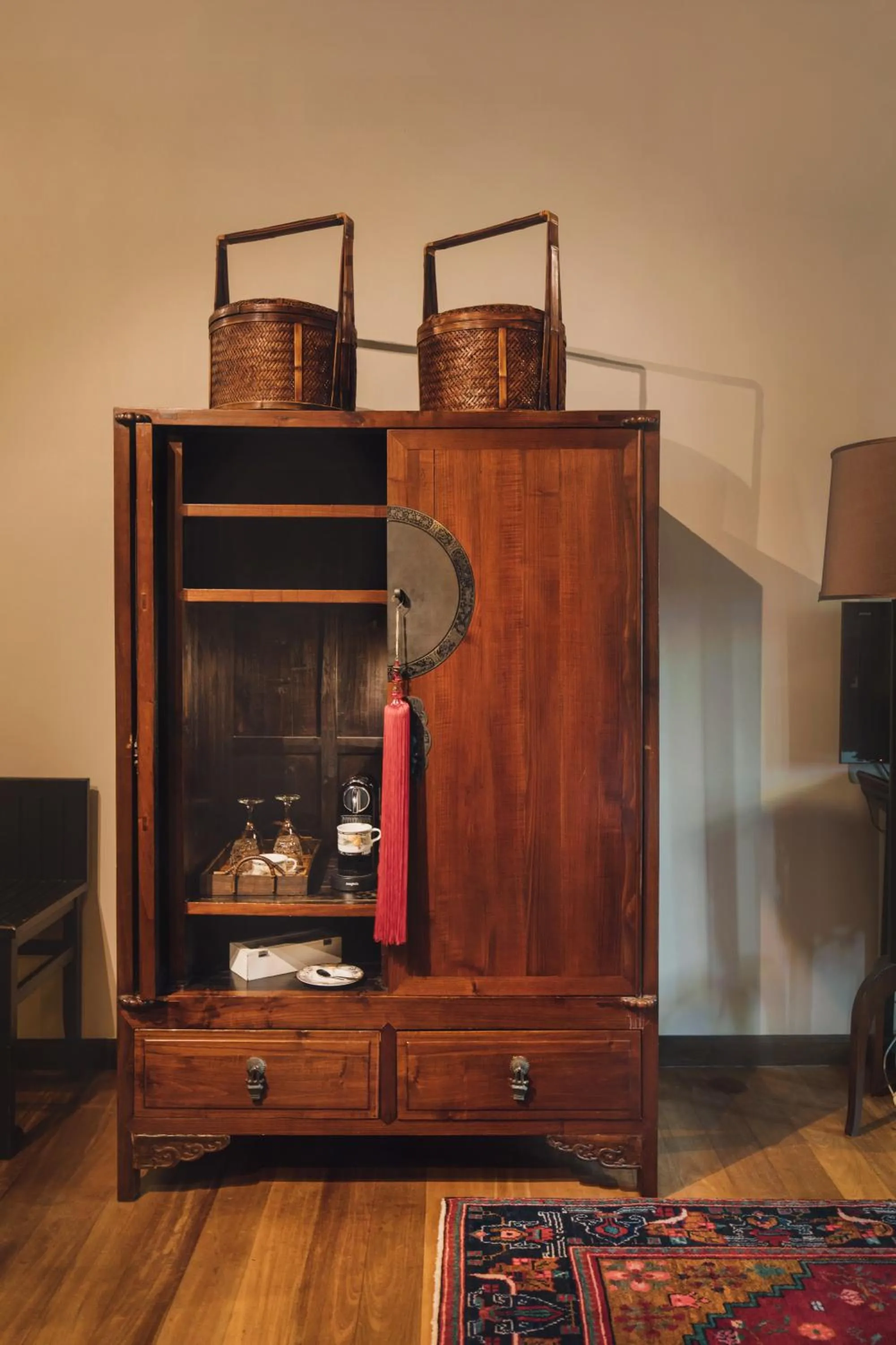 Coffee/tea facilities, Bed in Campbell House