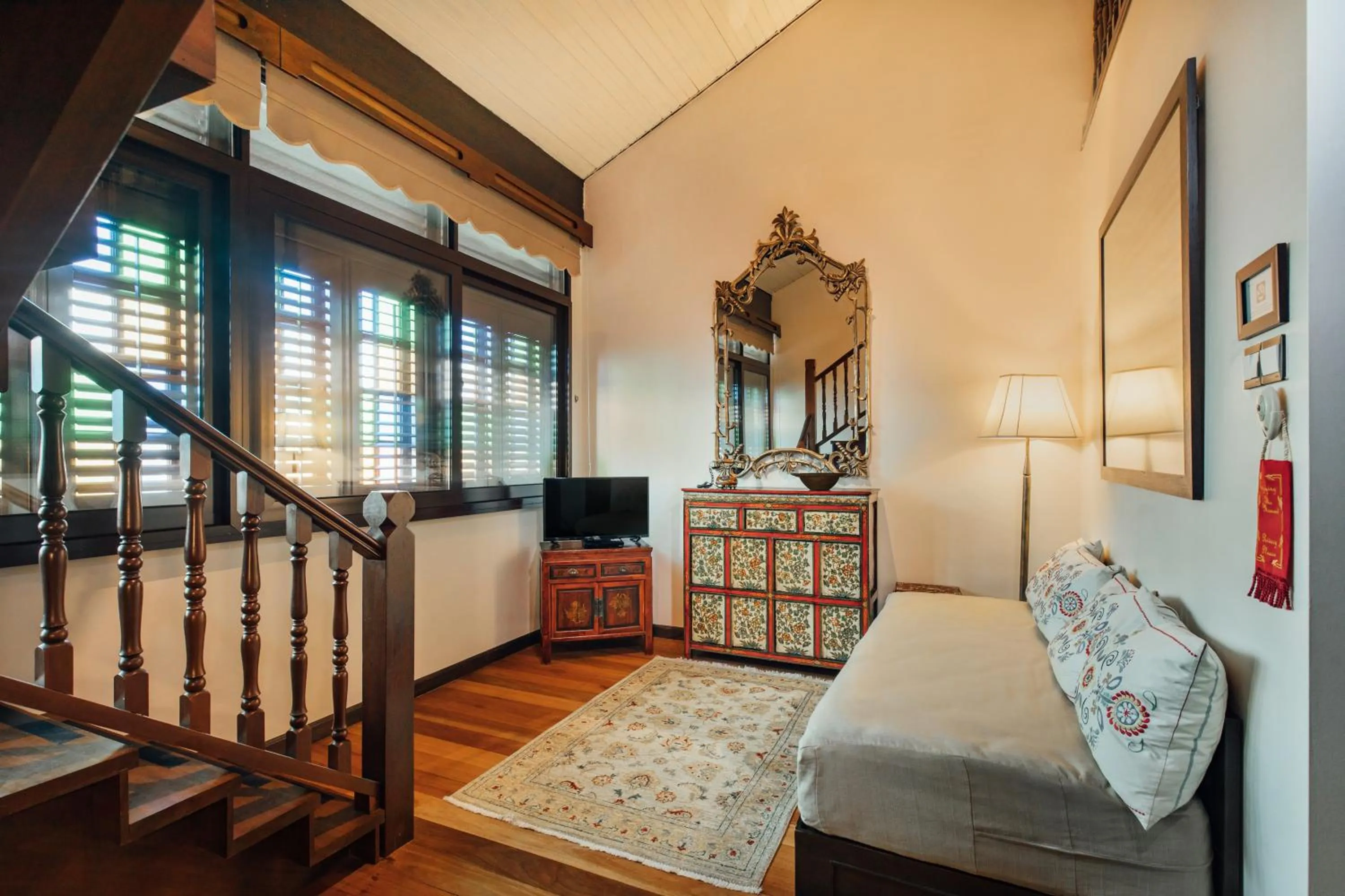 Living room in Campbell House