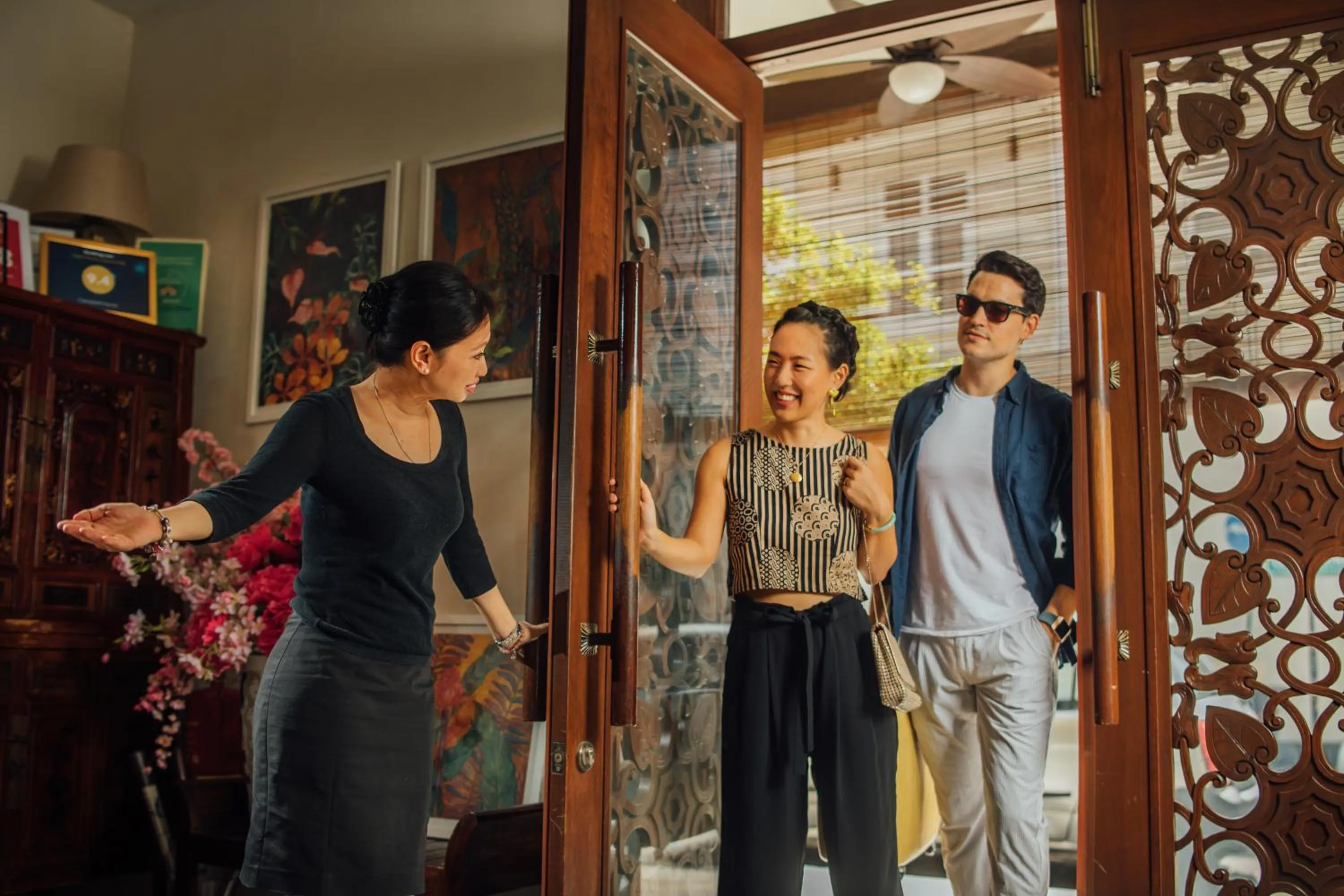 Lobby or reception in Campbell House