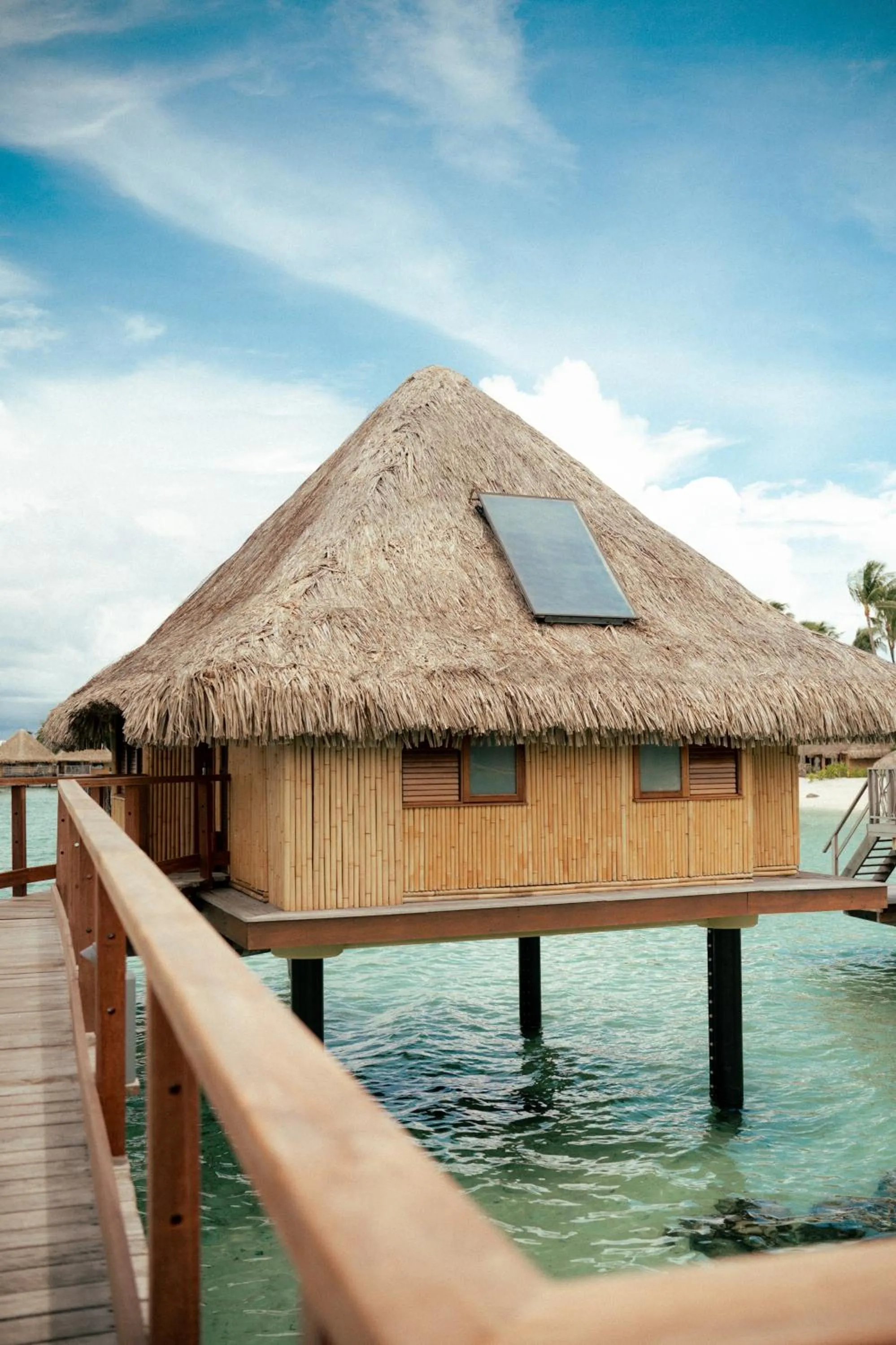 Property building in InterContinental Bora Bora Le Moana Resort by IHG