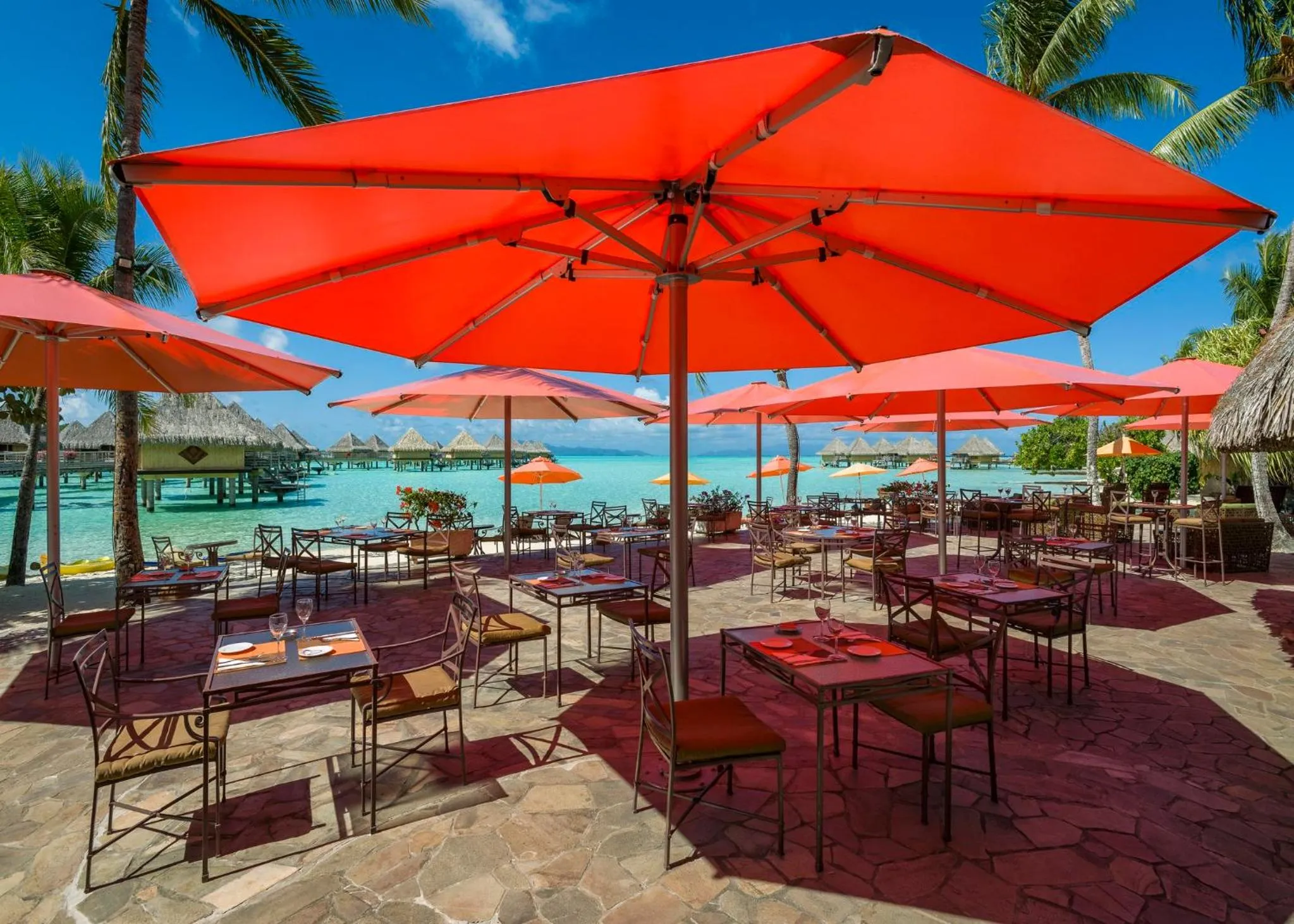 Restaurant/places to eat in InterContinental Bora Bora Le Moana Resort by IHG