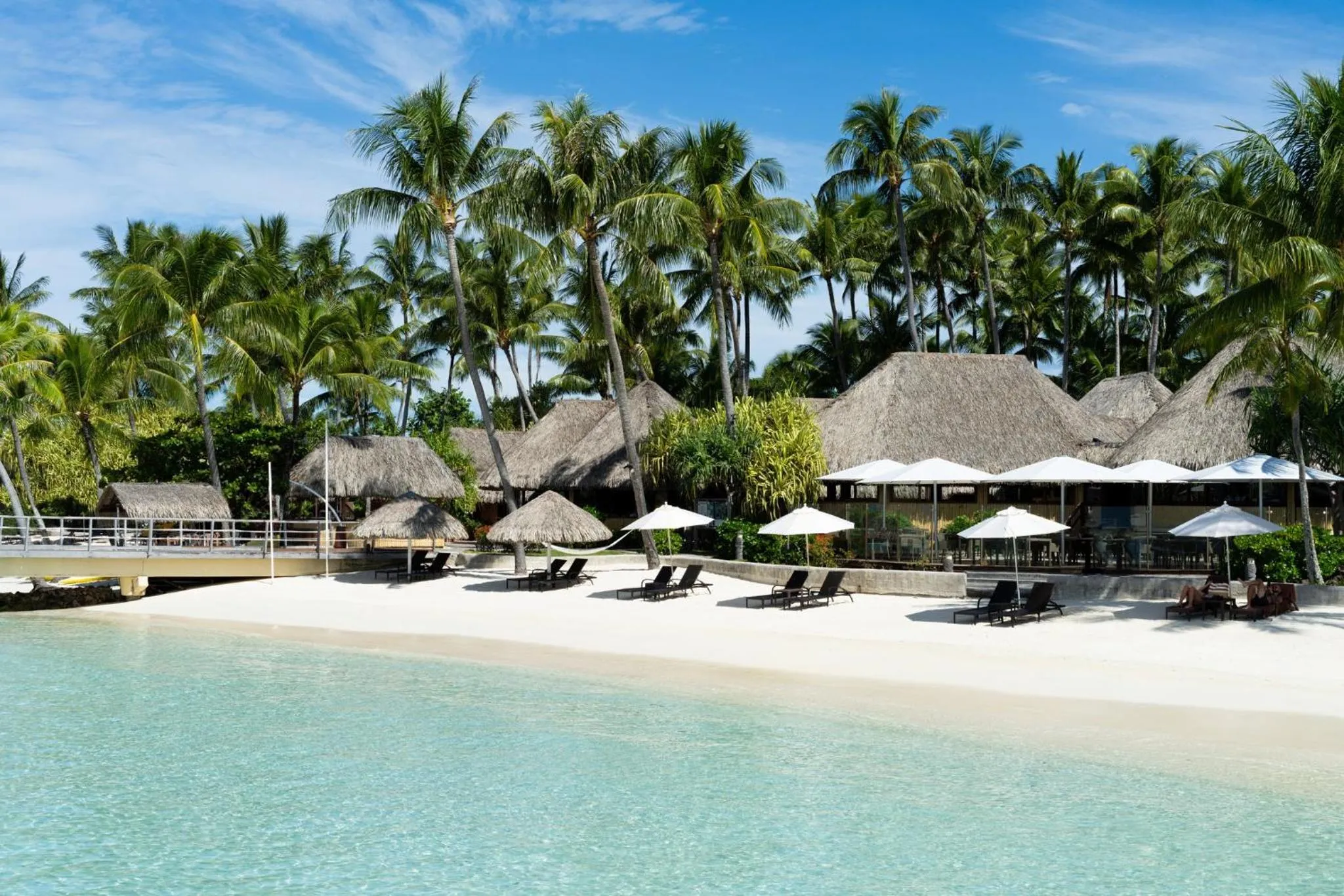 Beach in InterContinental Bora Bora Le Moana Resort by IHG