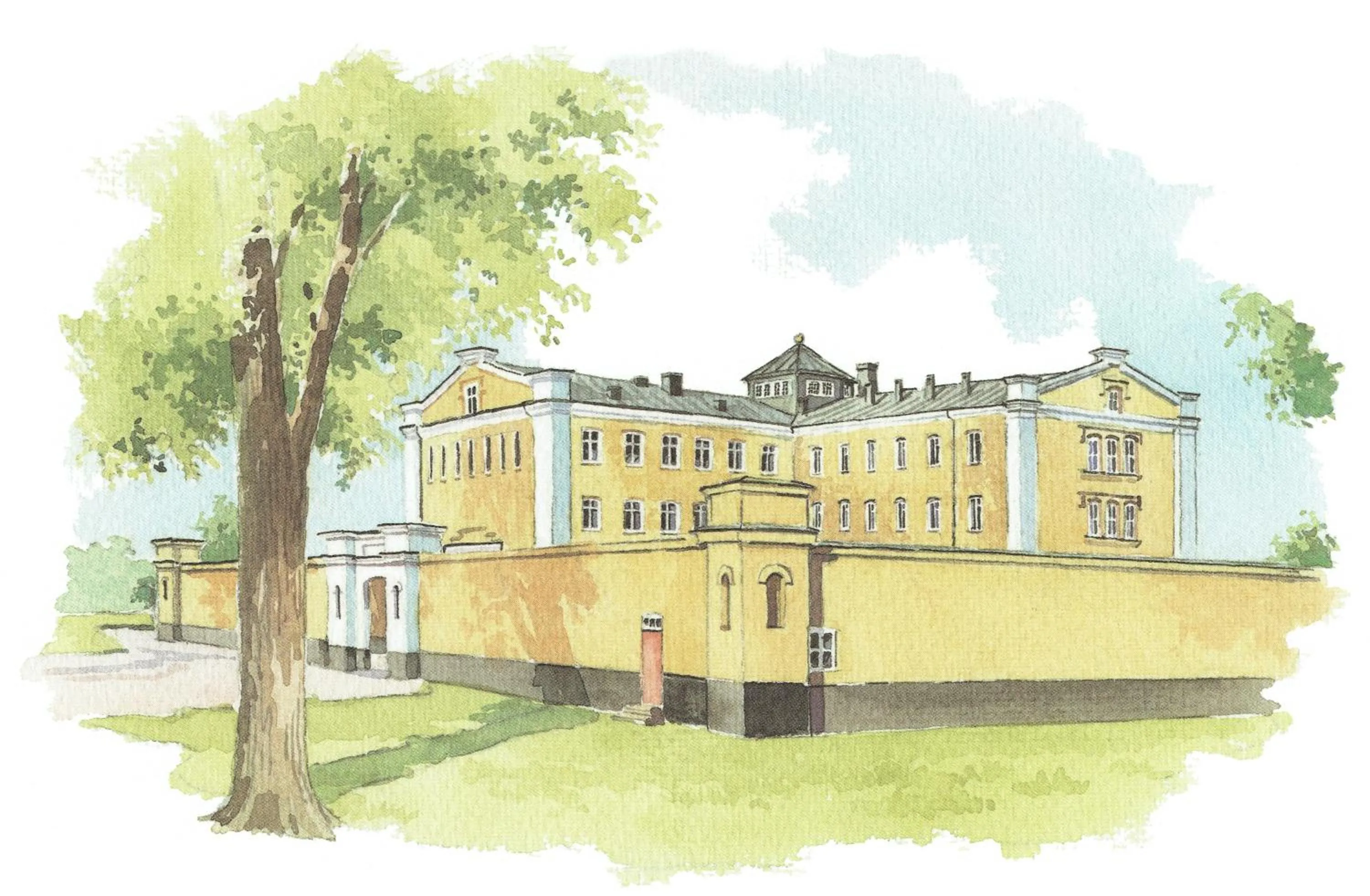 Facade/entrance in Waterside Mariestad