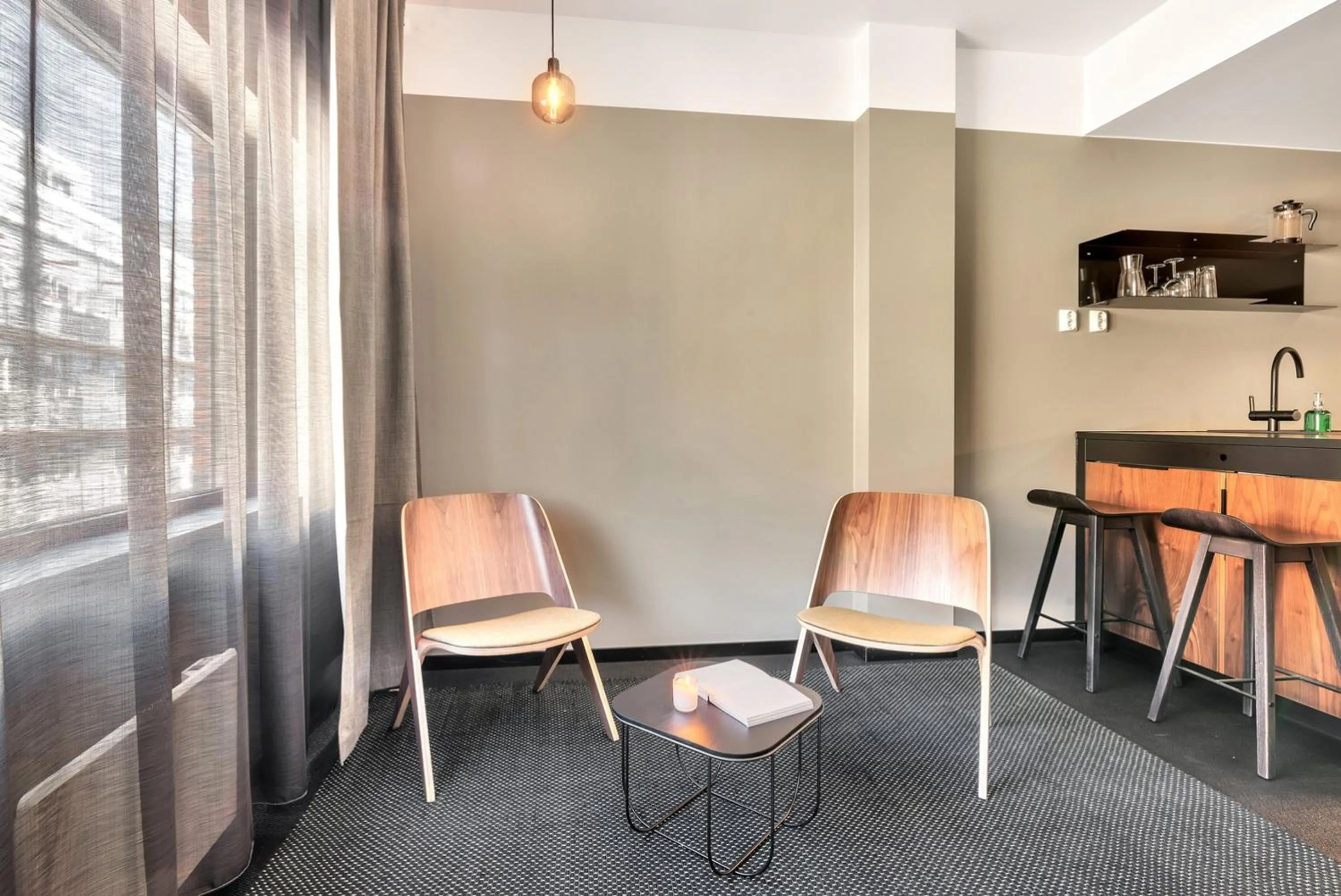 Seating area in Forenom Aparthotel Oslo