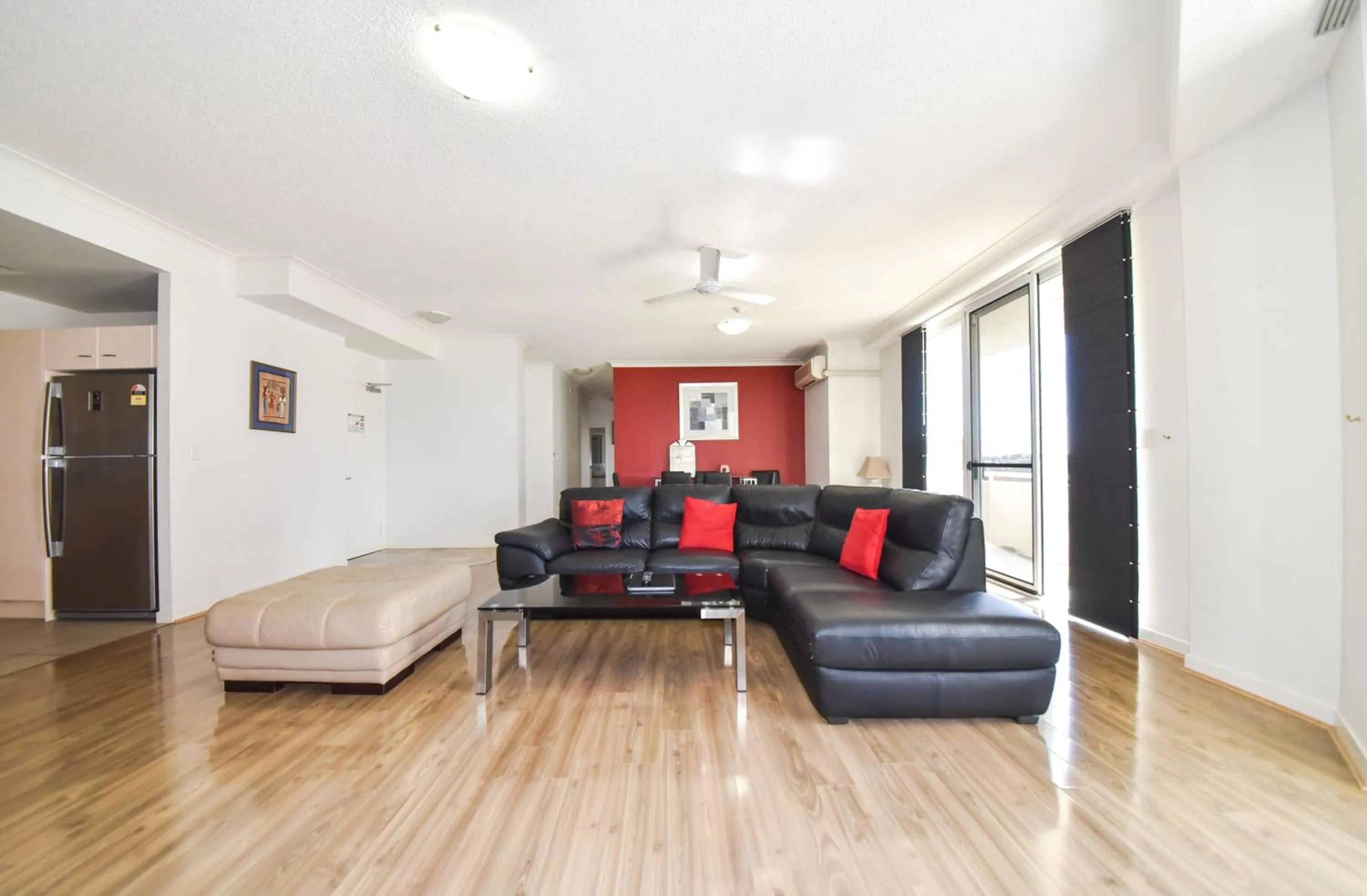 Living room in Founda Gardens Apartments